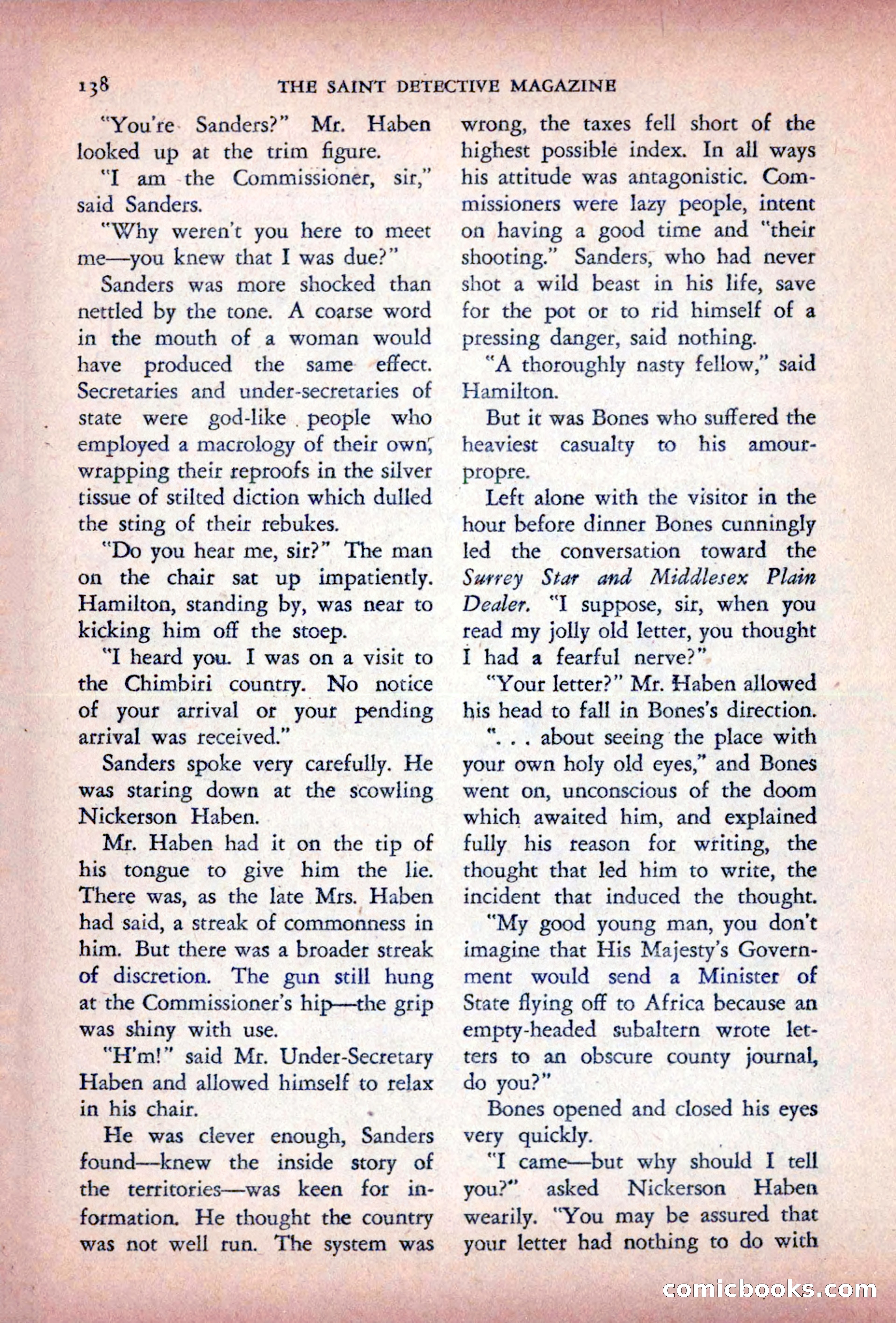 The Saint Detective Magazine — page 140 of 196