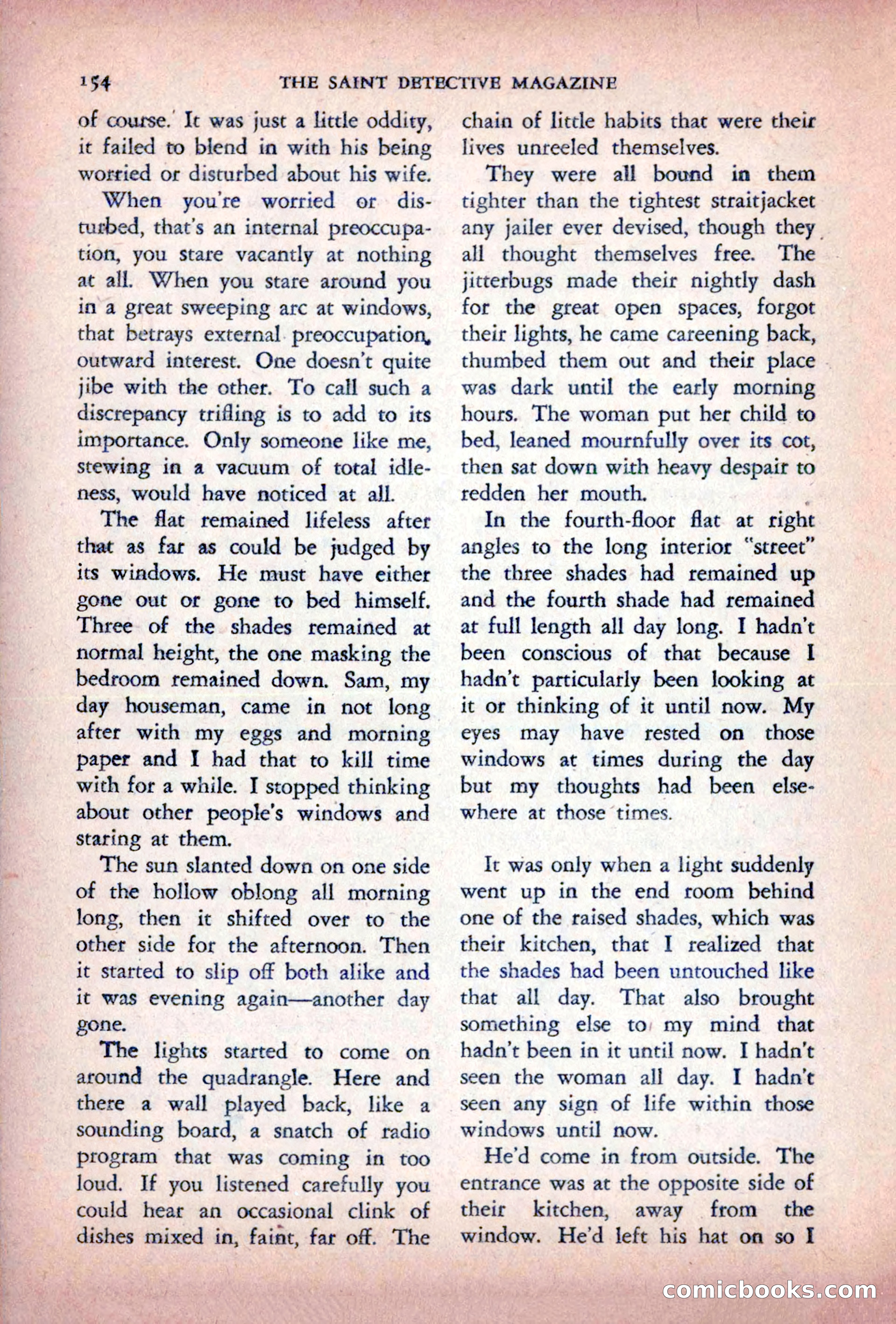 The Saint Detective Magazine — page 156 of 196