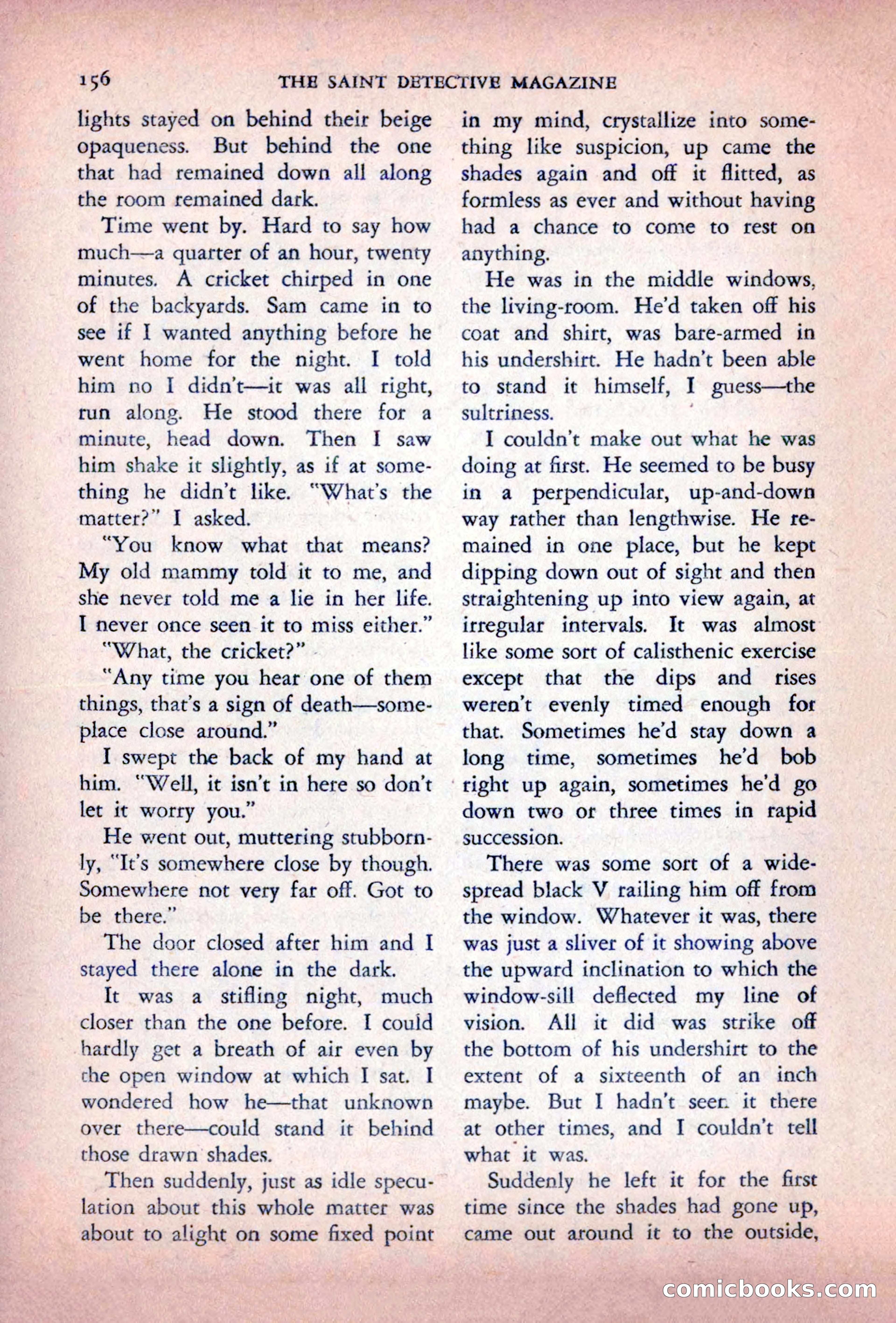 The Saint Detective Magazine — page 158 of 196