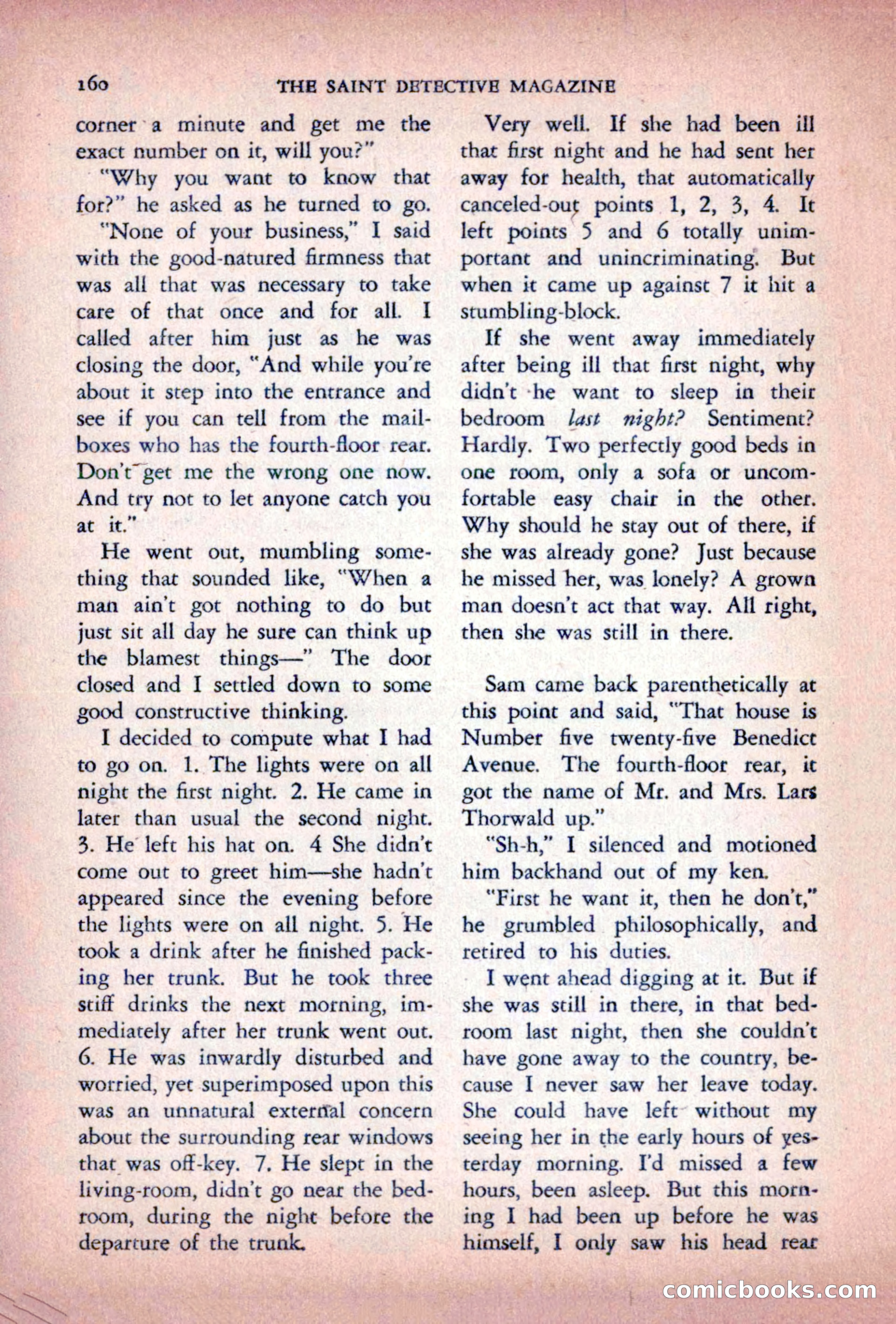 The Saint Detective Magazine — page 162 of 196