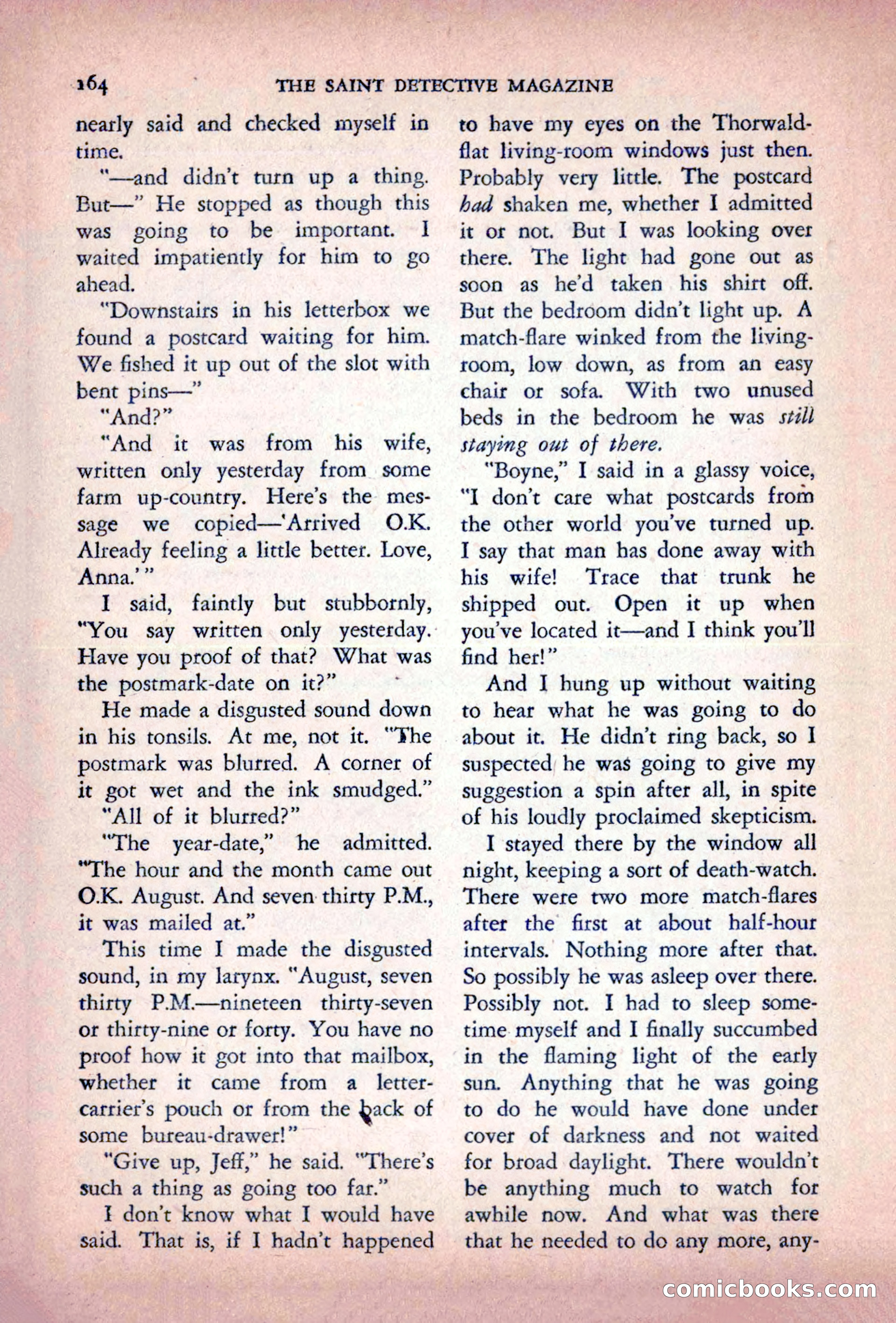The Saint Detective Magazine — page 166 of 196