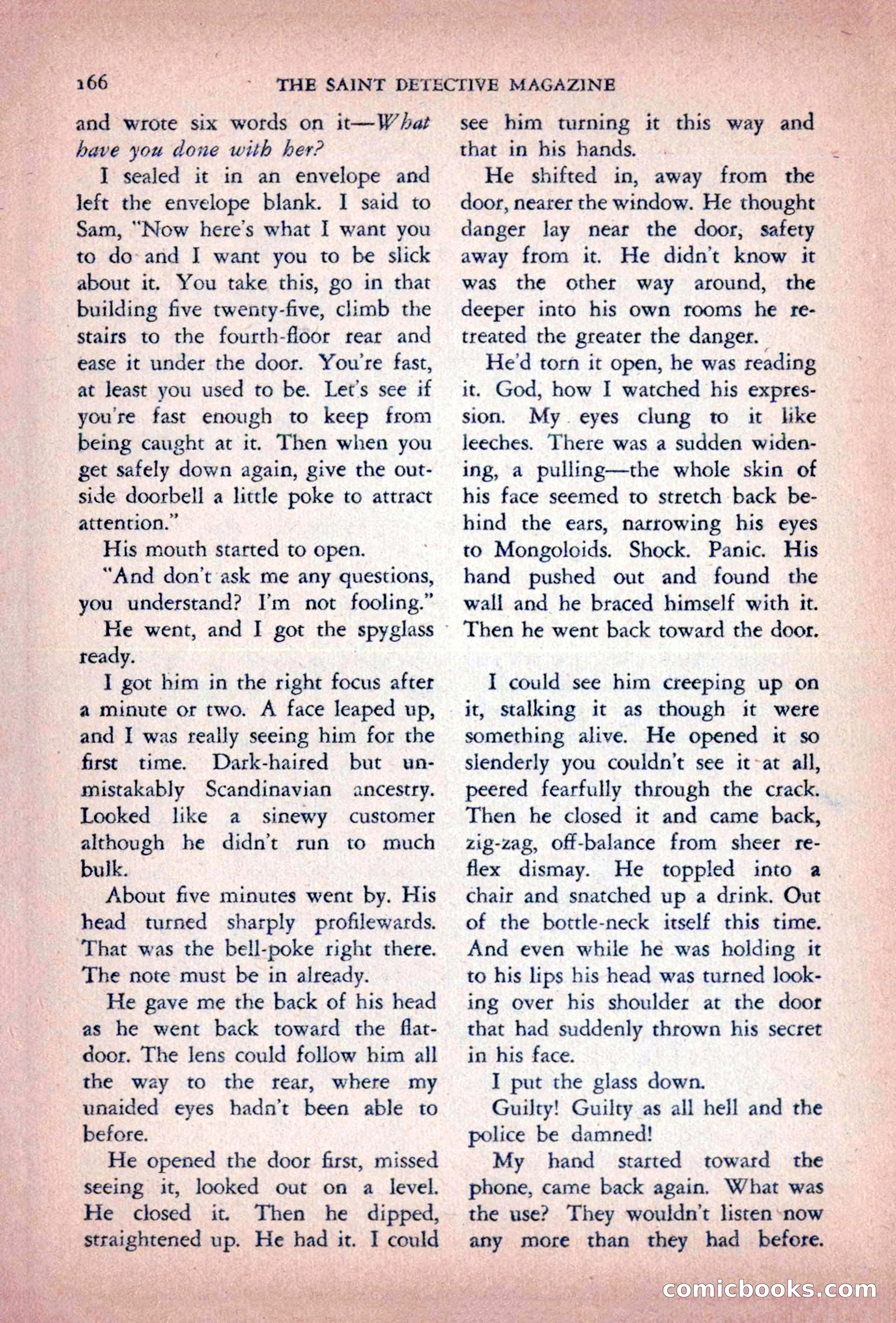 The Saint Detective Magazine — page 168 of 196