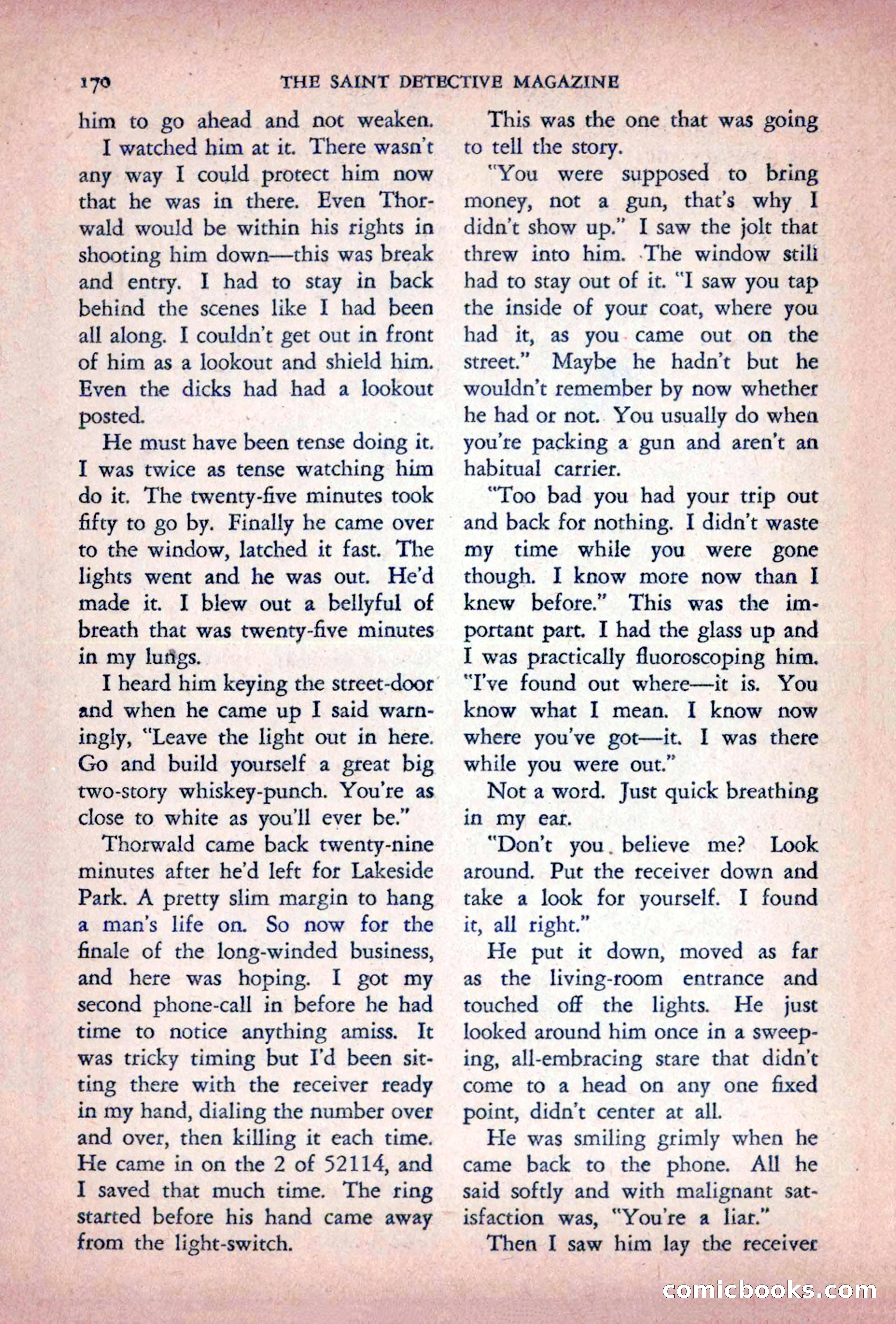 The Saint Detective Magazine — page 172 of 196