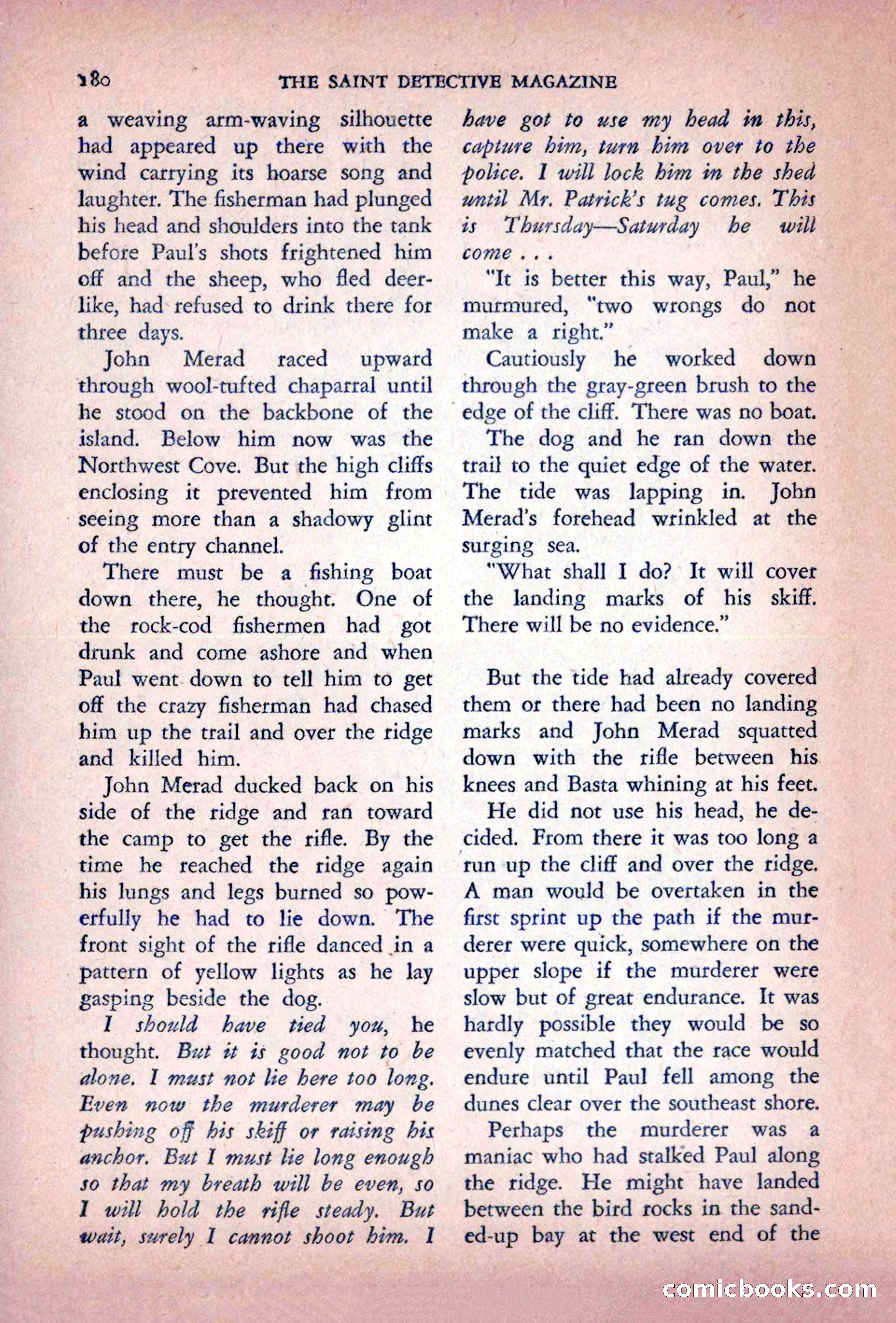 The Saint Detective Magazine — page 182 of 196