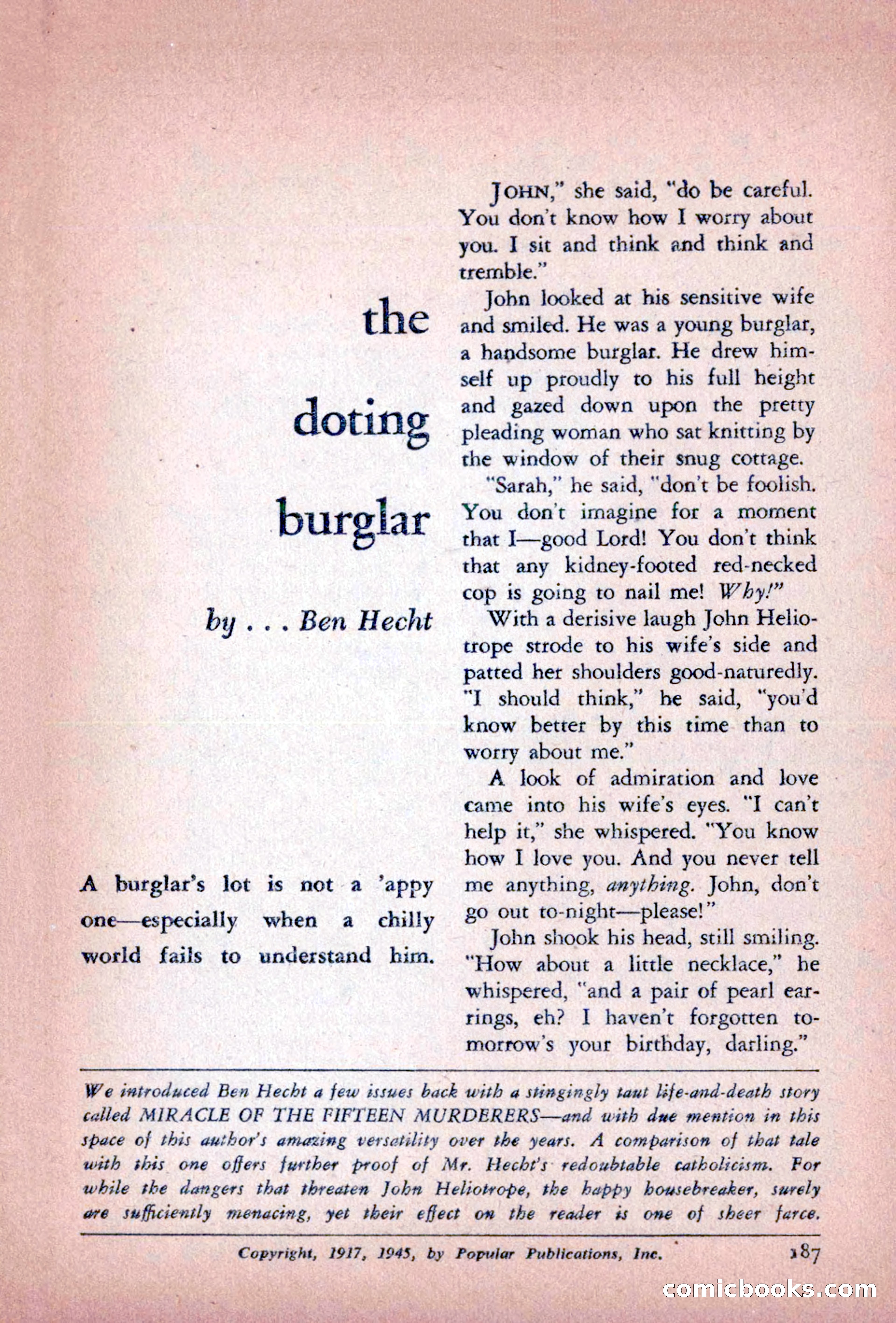 The Saint Detective Magazine — page 189 of 196