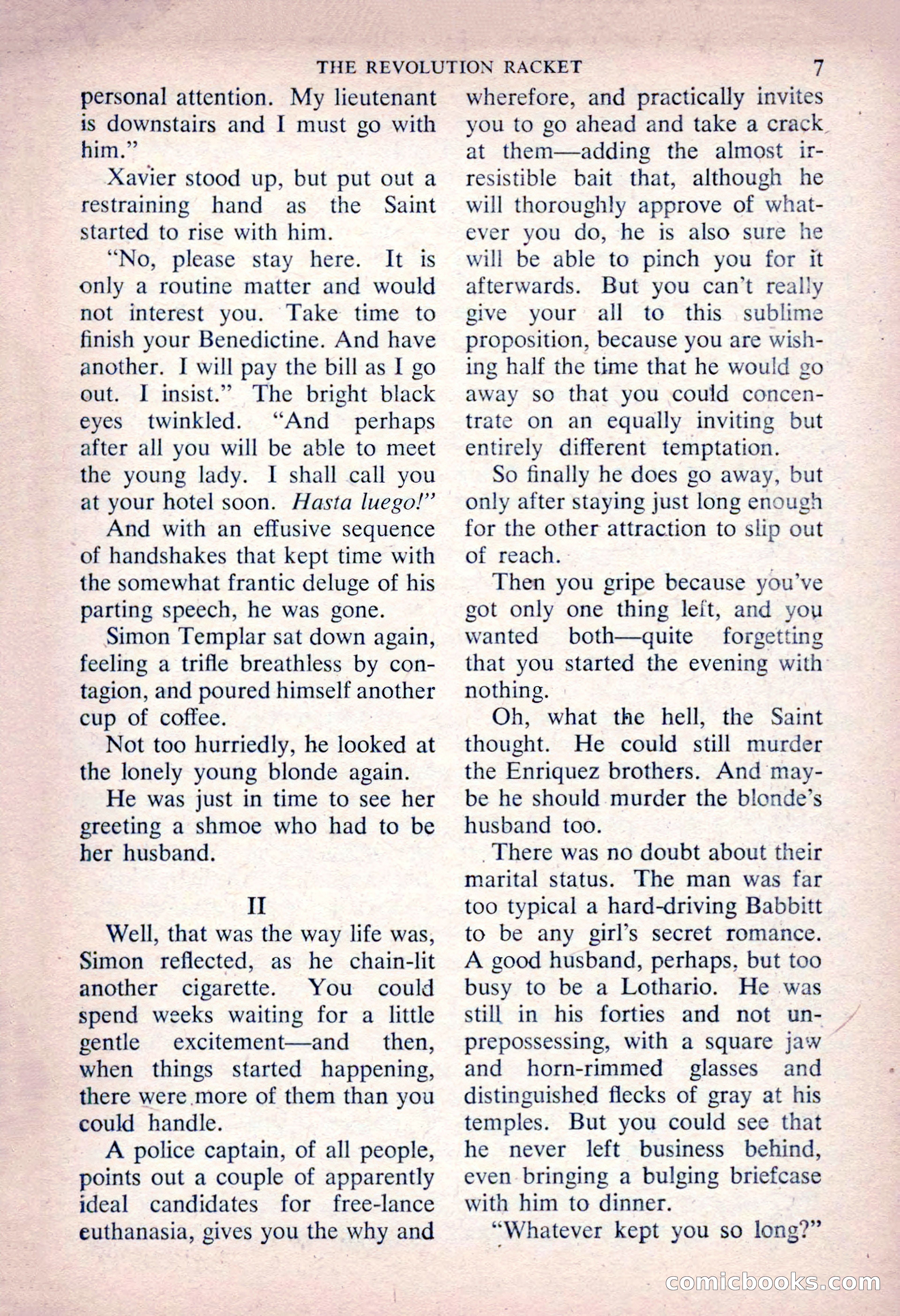 The Saint Detective Magazine — page 9 of 164
