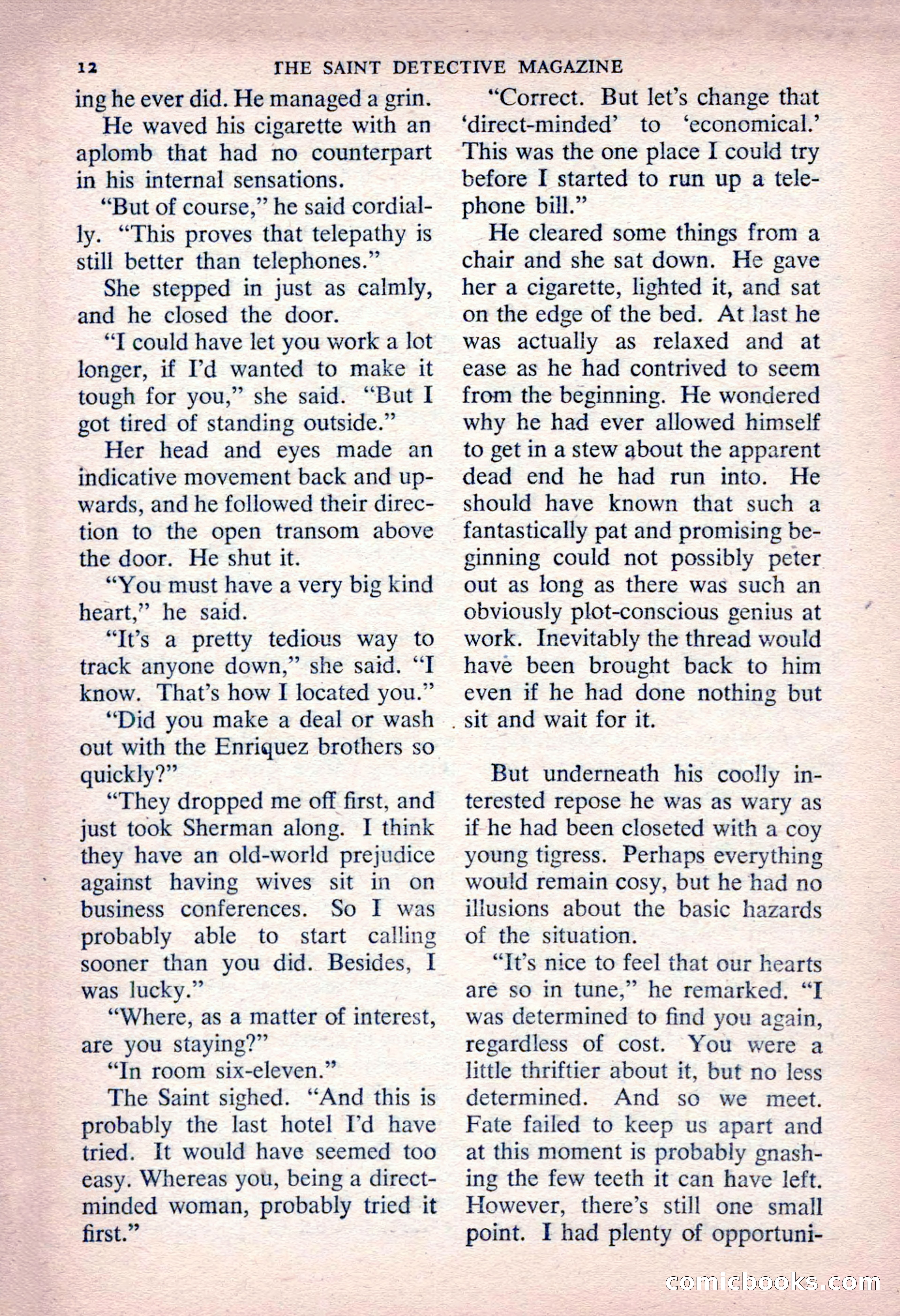 The Saint Detective Magazine — page 14 of 164