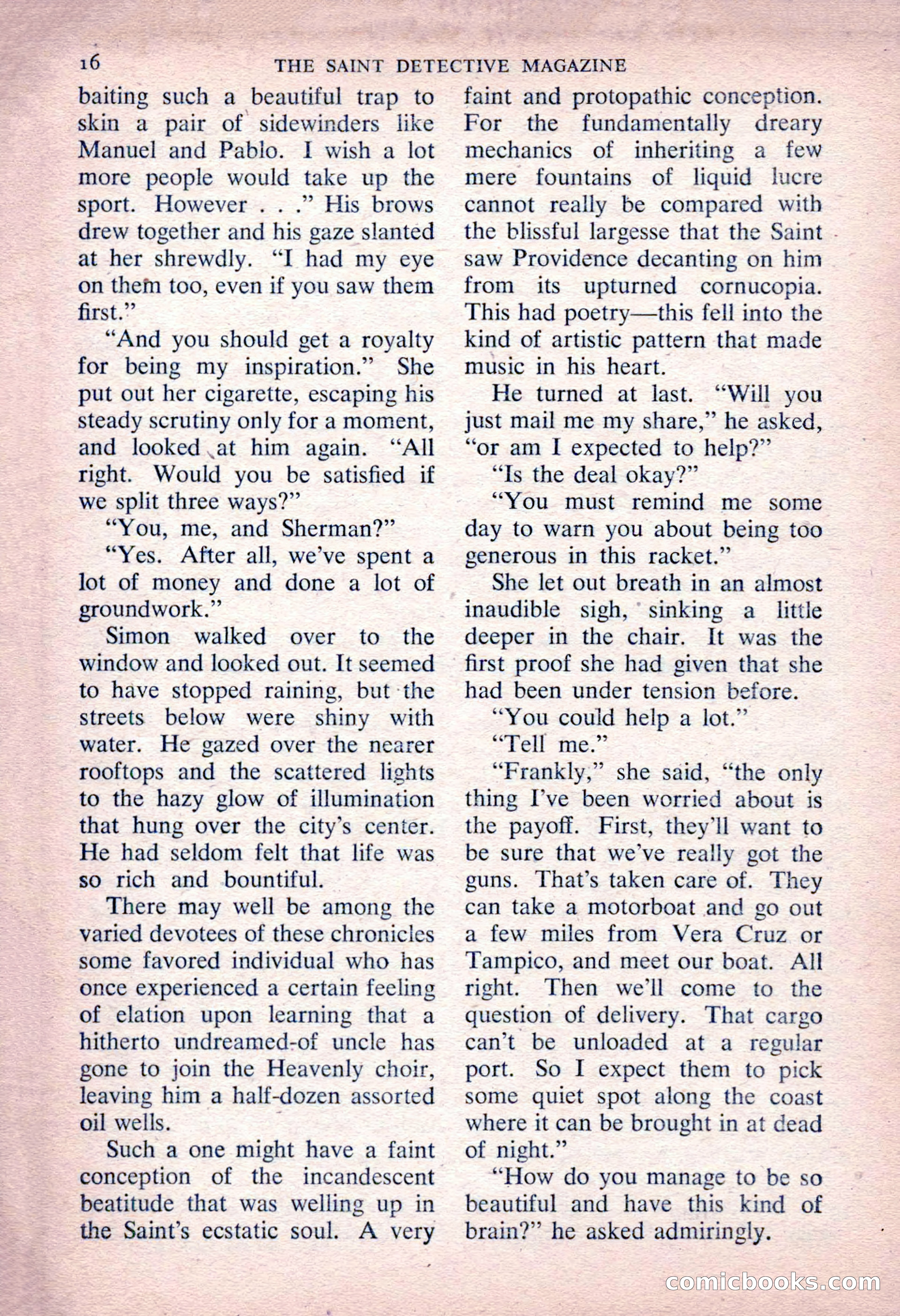 The Saint Detective Magazine — page 18 of 164