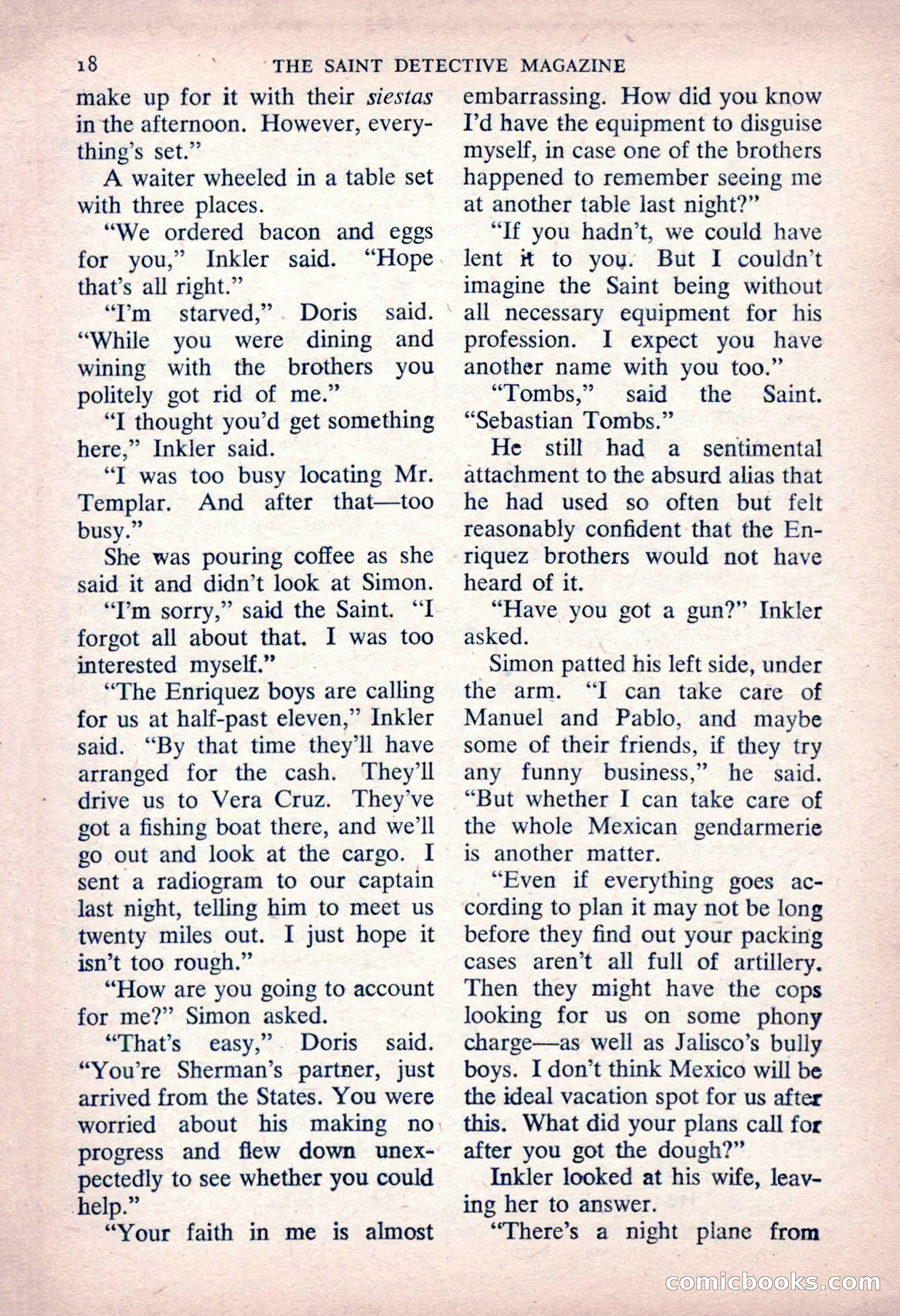 The Saint Detective Magazine — page 20 of 164