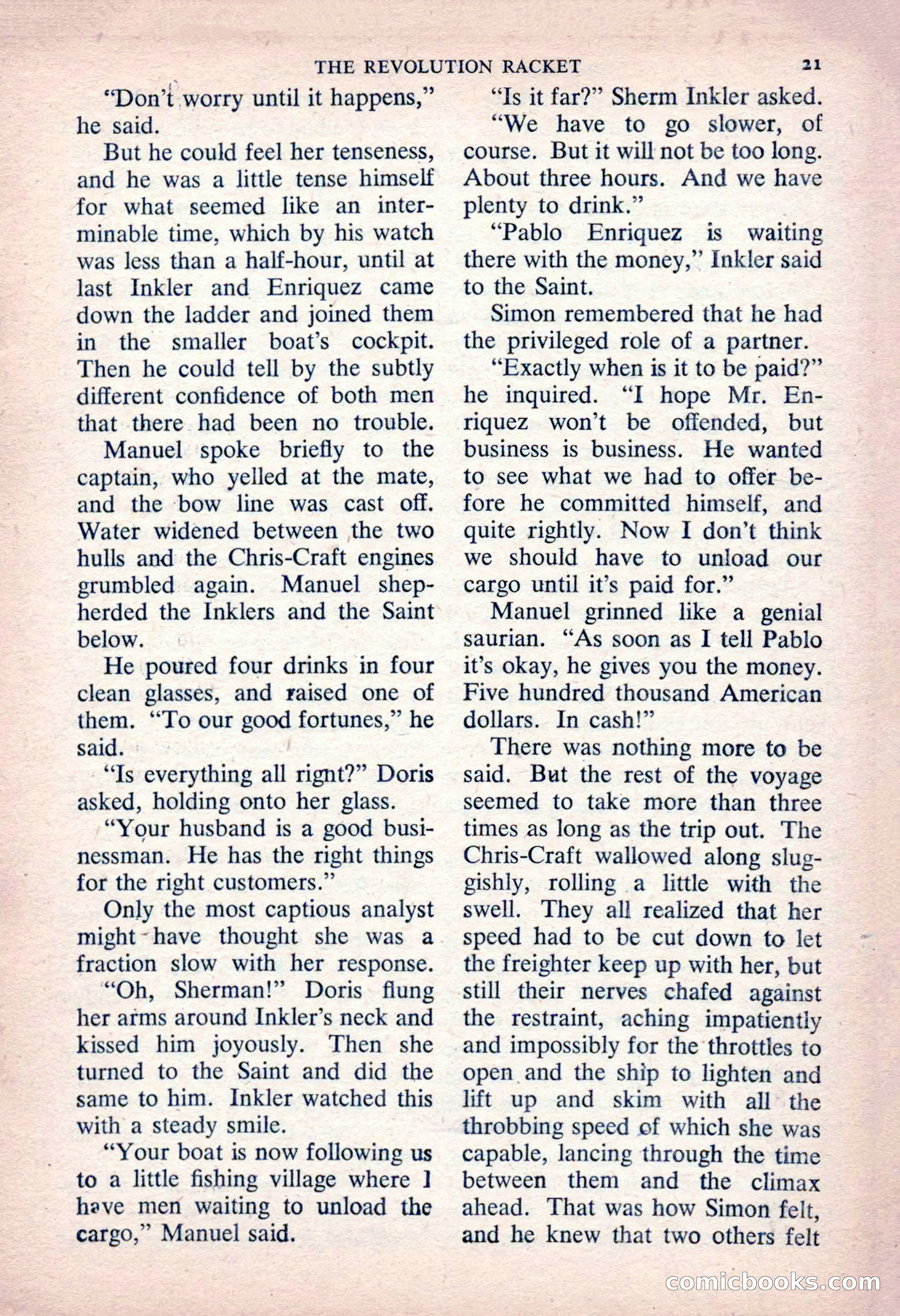 The Saint Detective Magazine — page 23 of 164