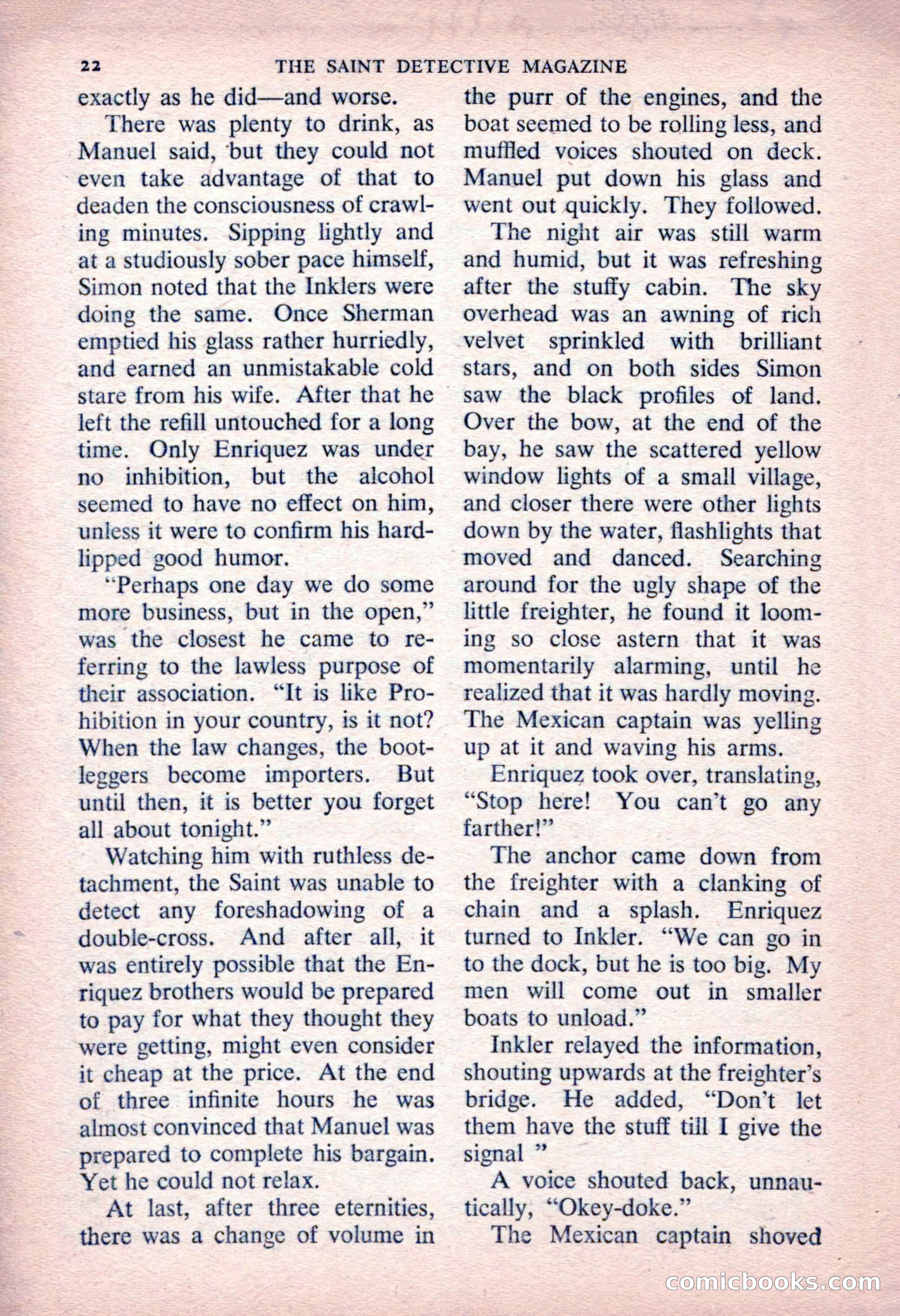 The Saint Detective Magazine — page 24 of 164