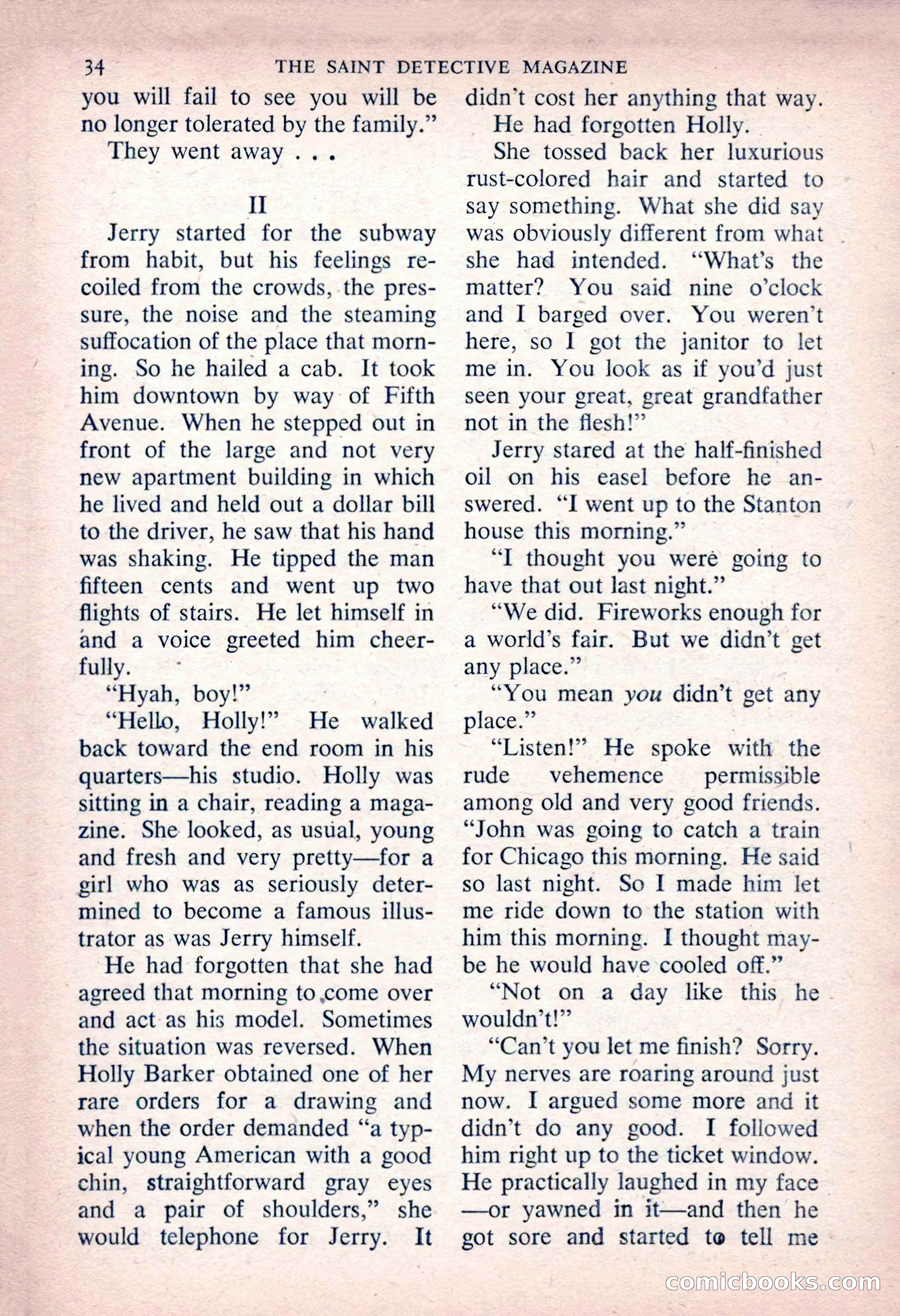 The Saint Detective Magazine — page 36 of 164
