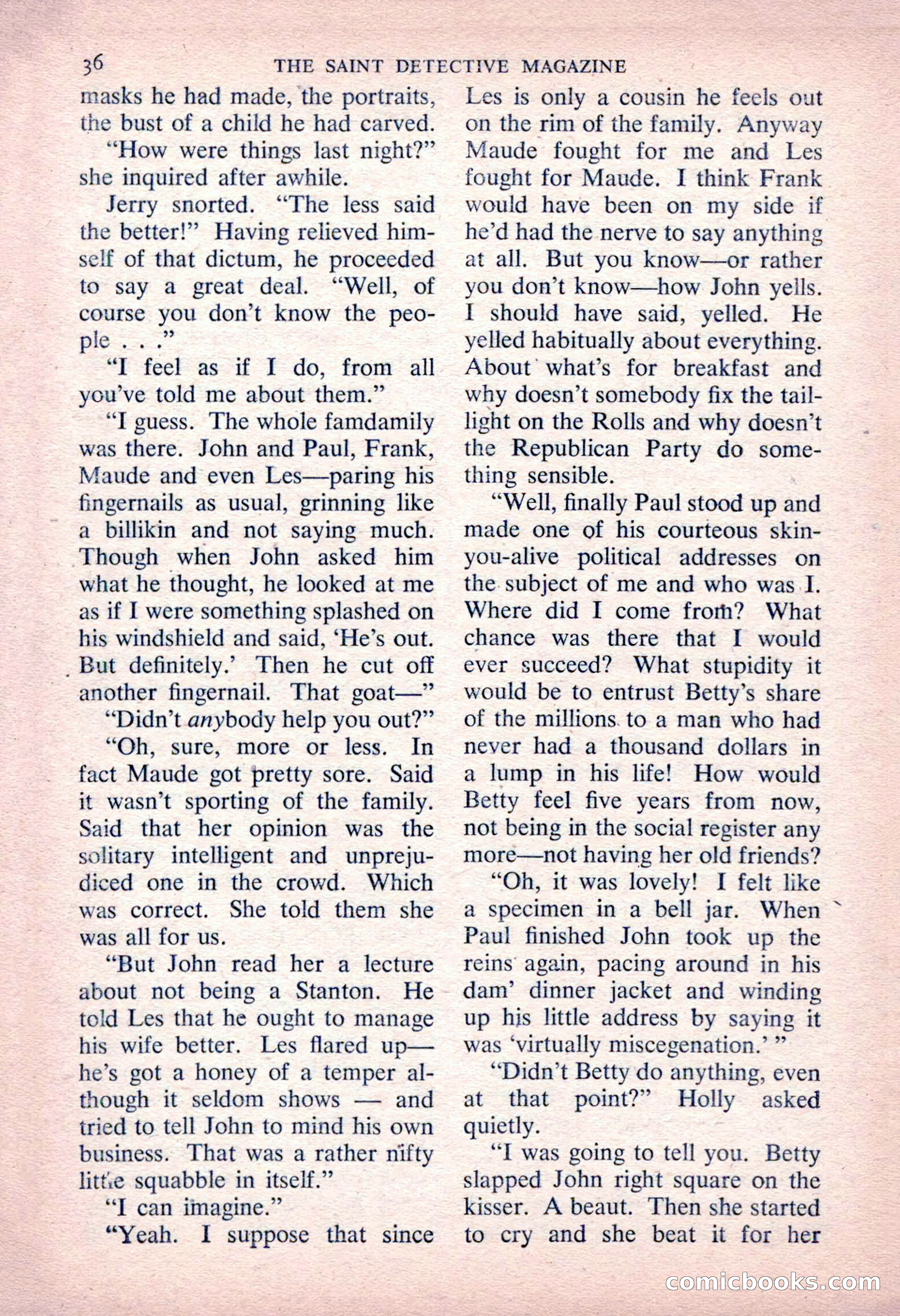 The Saint Detective Magazine — page 38 of 164