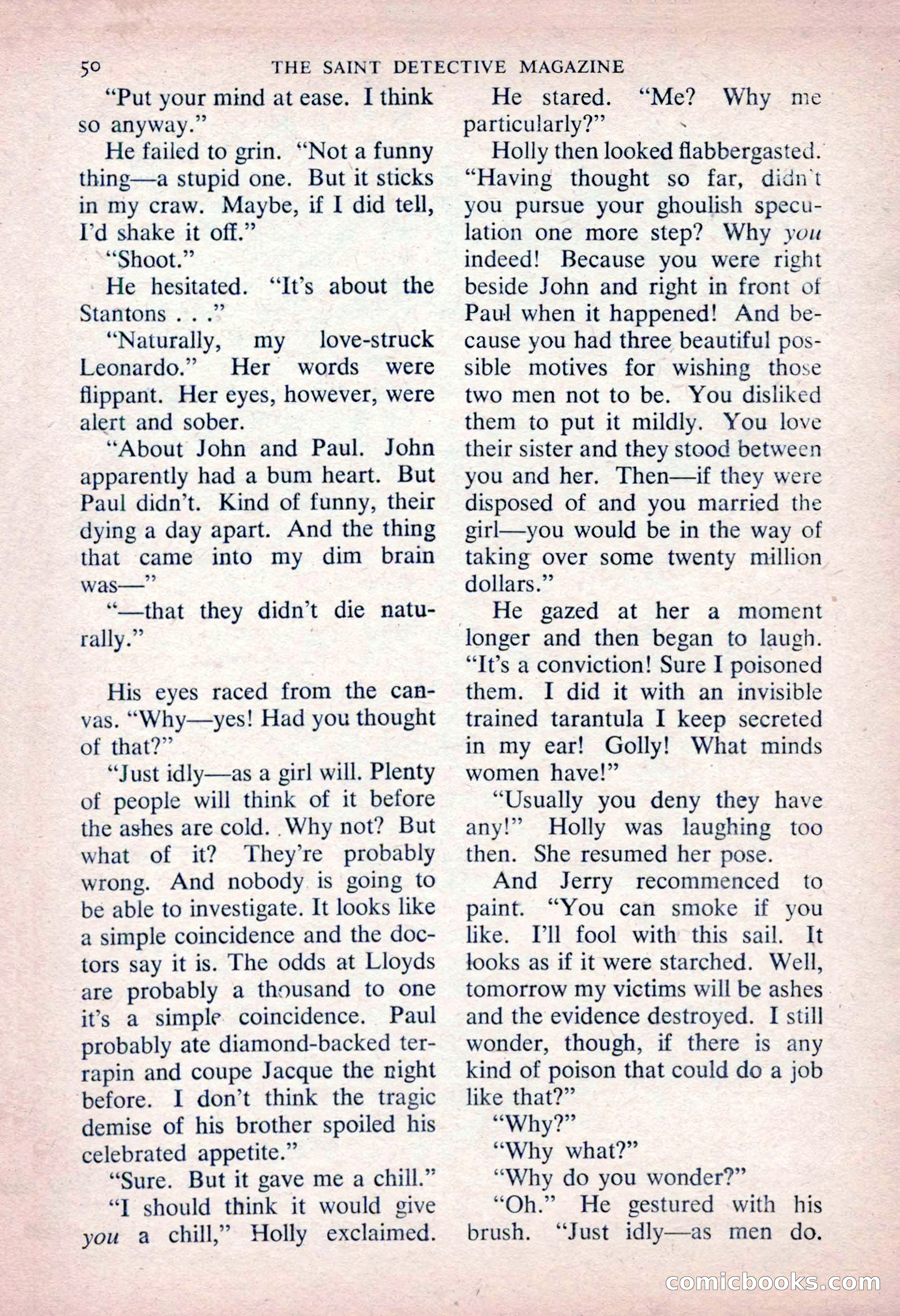 The Saint Detective Magazine — page 52 of 164