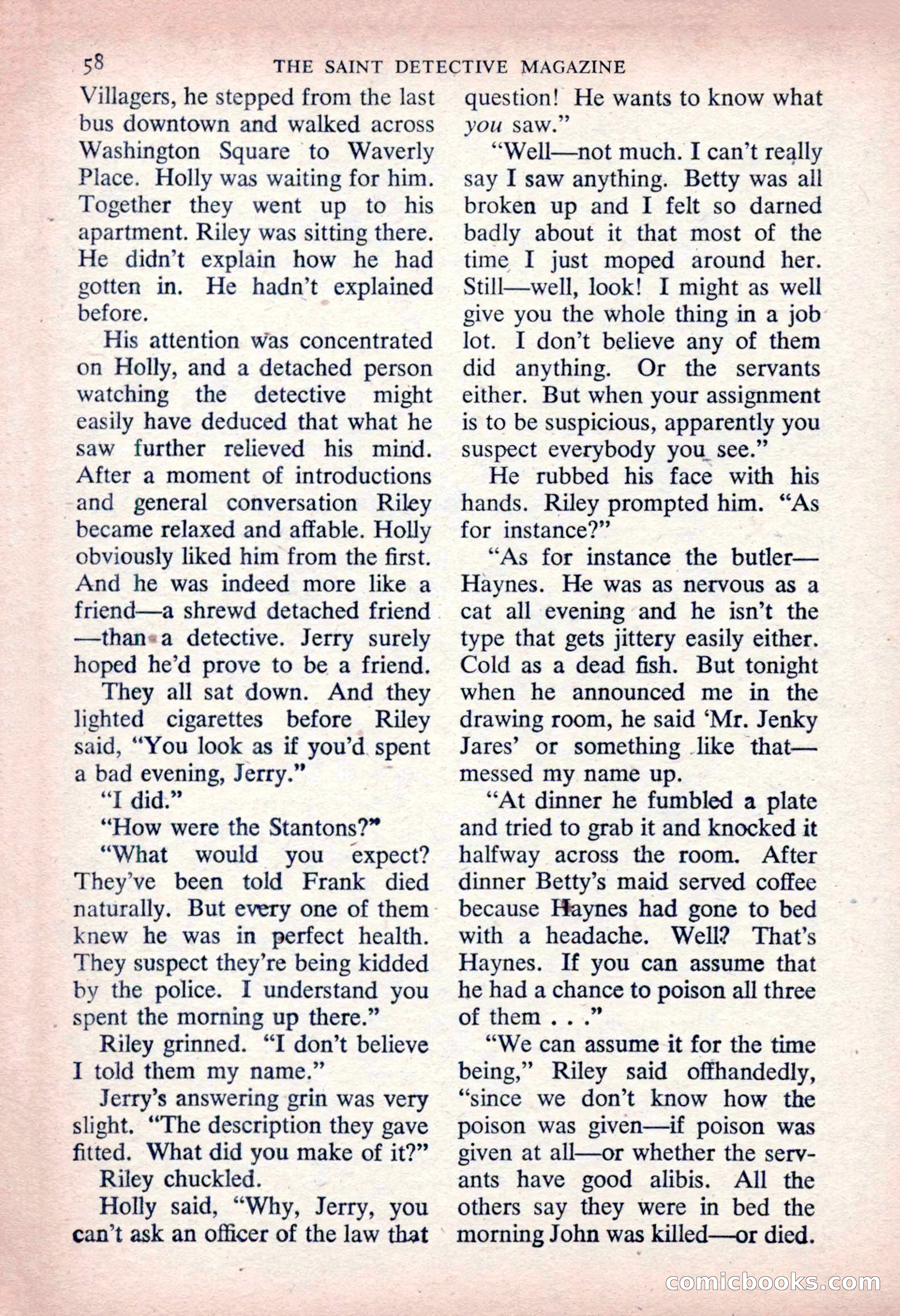 The Saint Detective Magazine — page 60 of 164