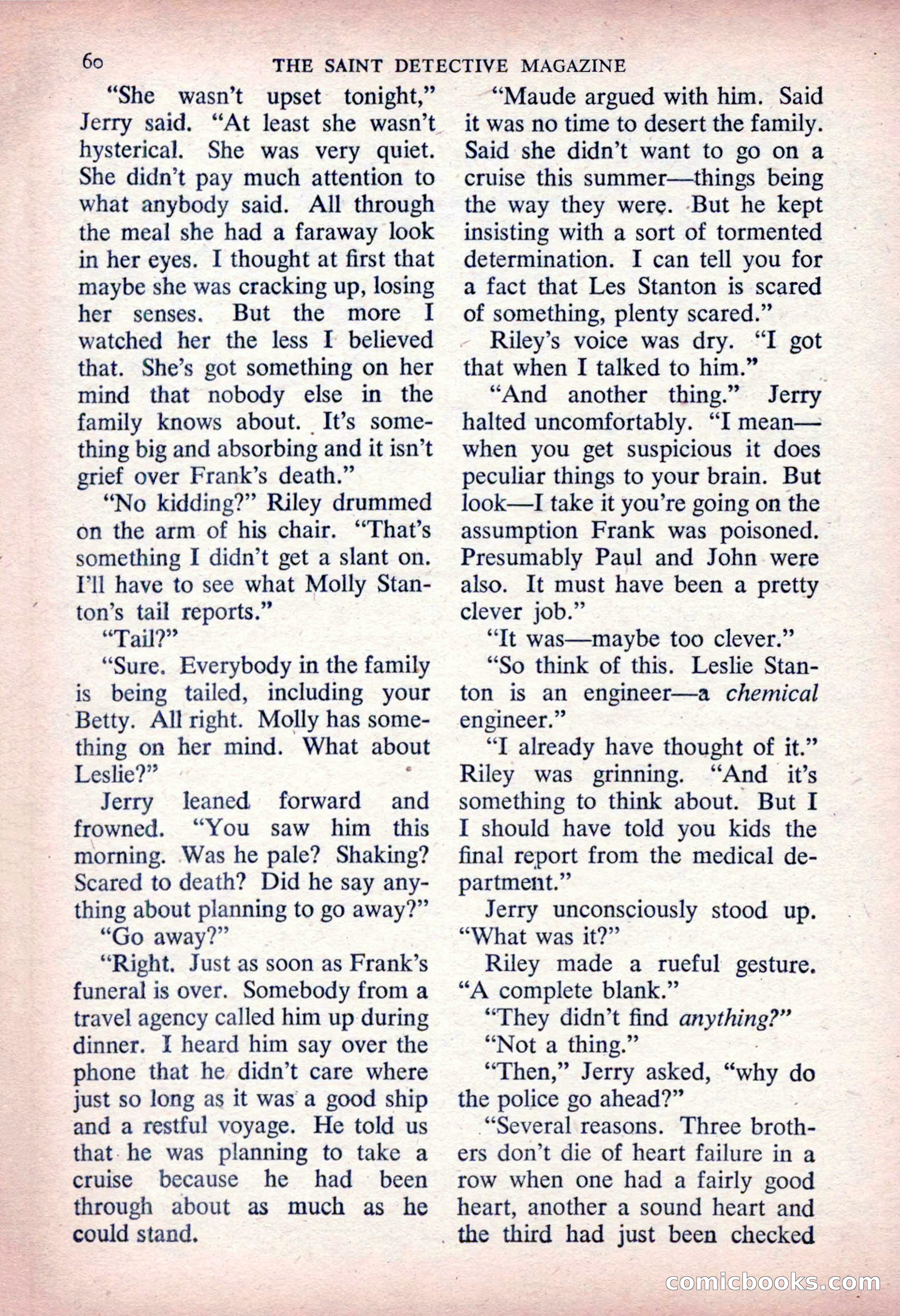 The Saint Detective Magazine — page 62 of 164