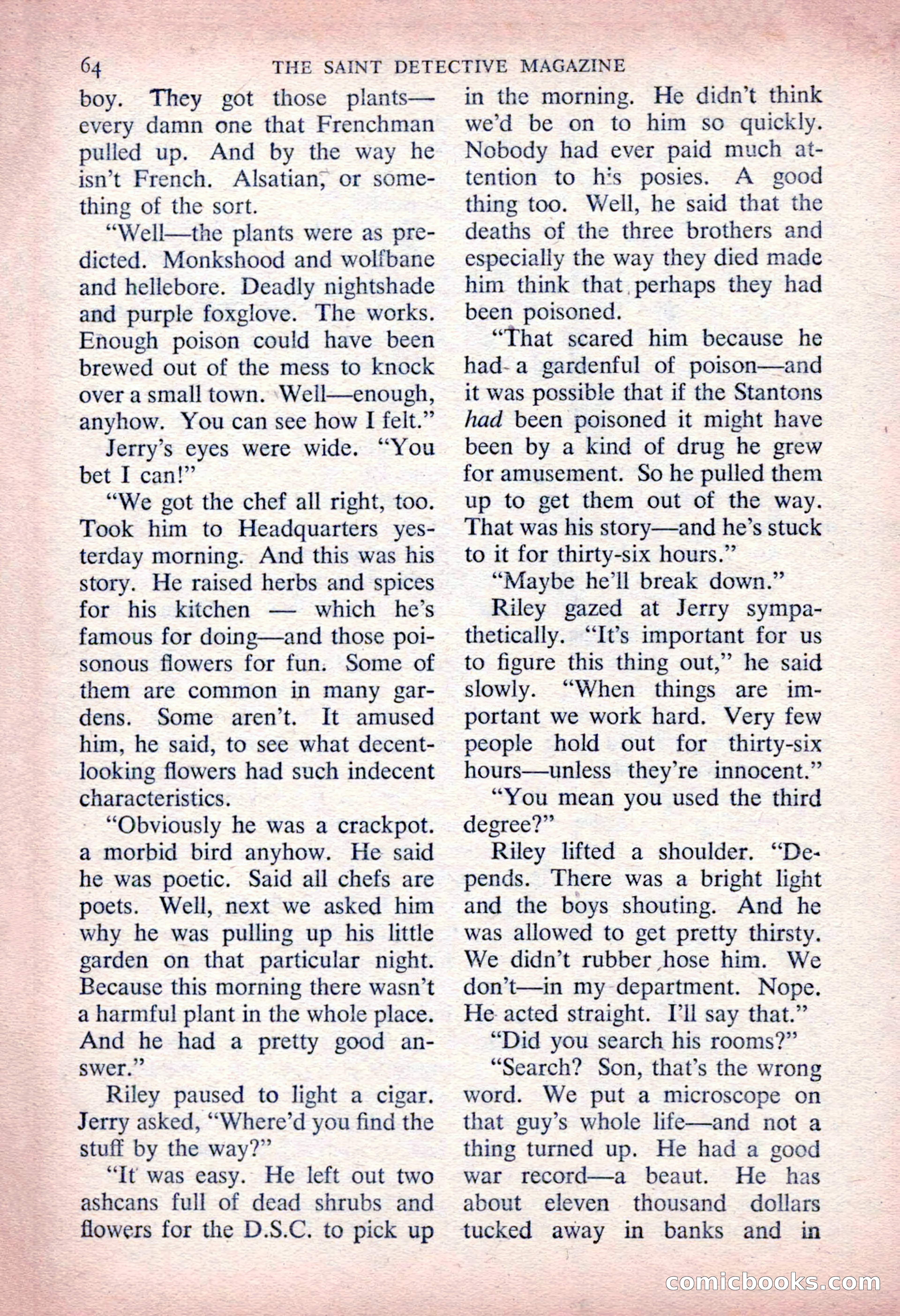 The Saint Detective Magazine — page 66 of 164