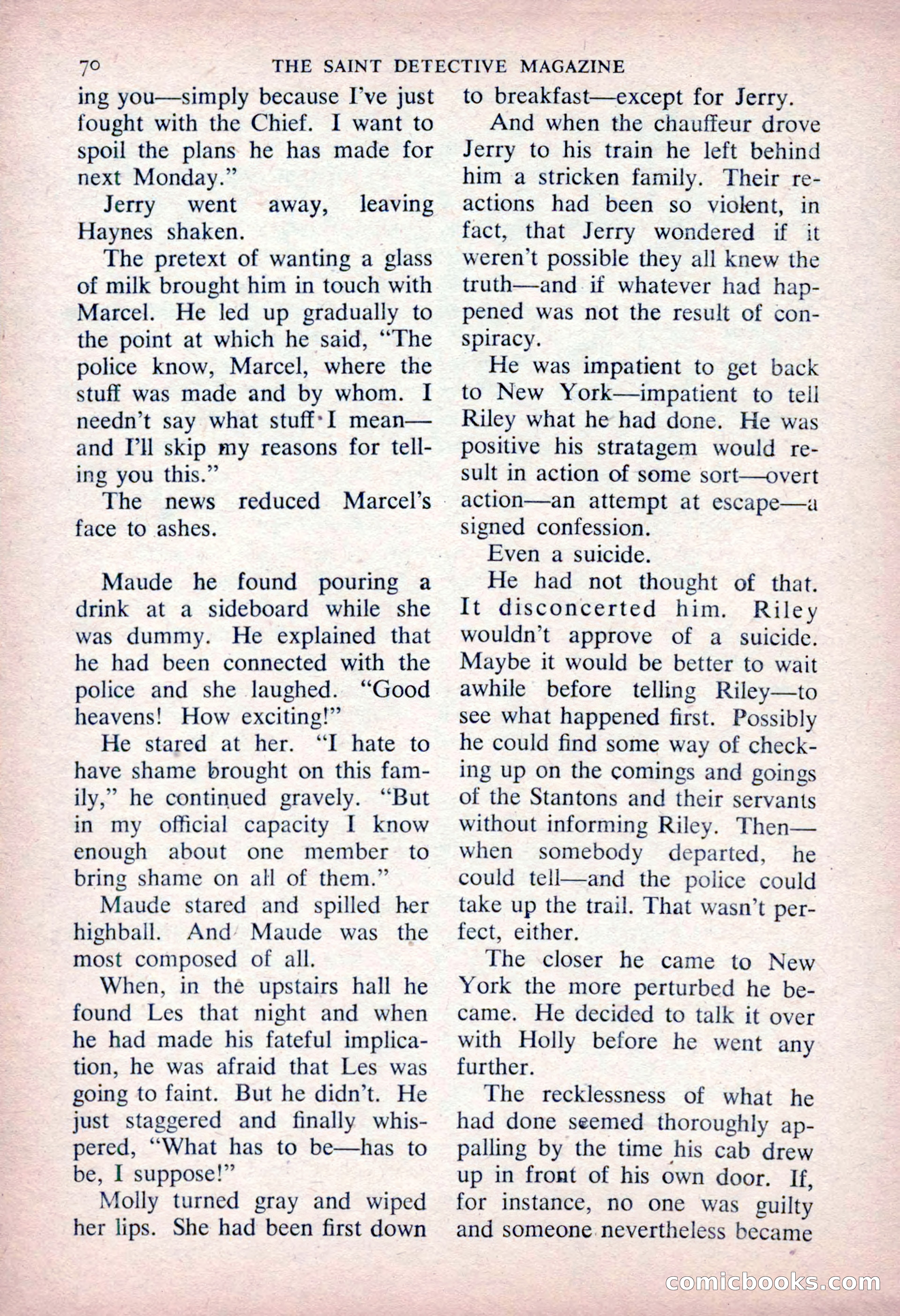 The Saint Detective Magazine — page 72 of 164