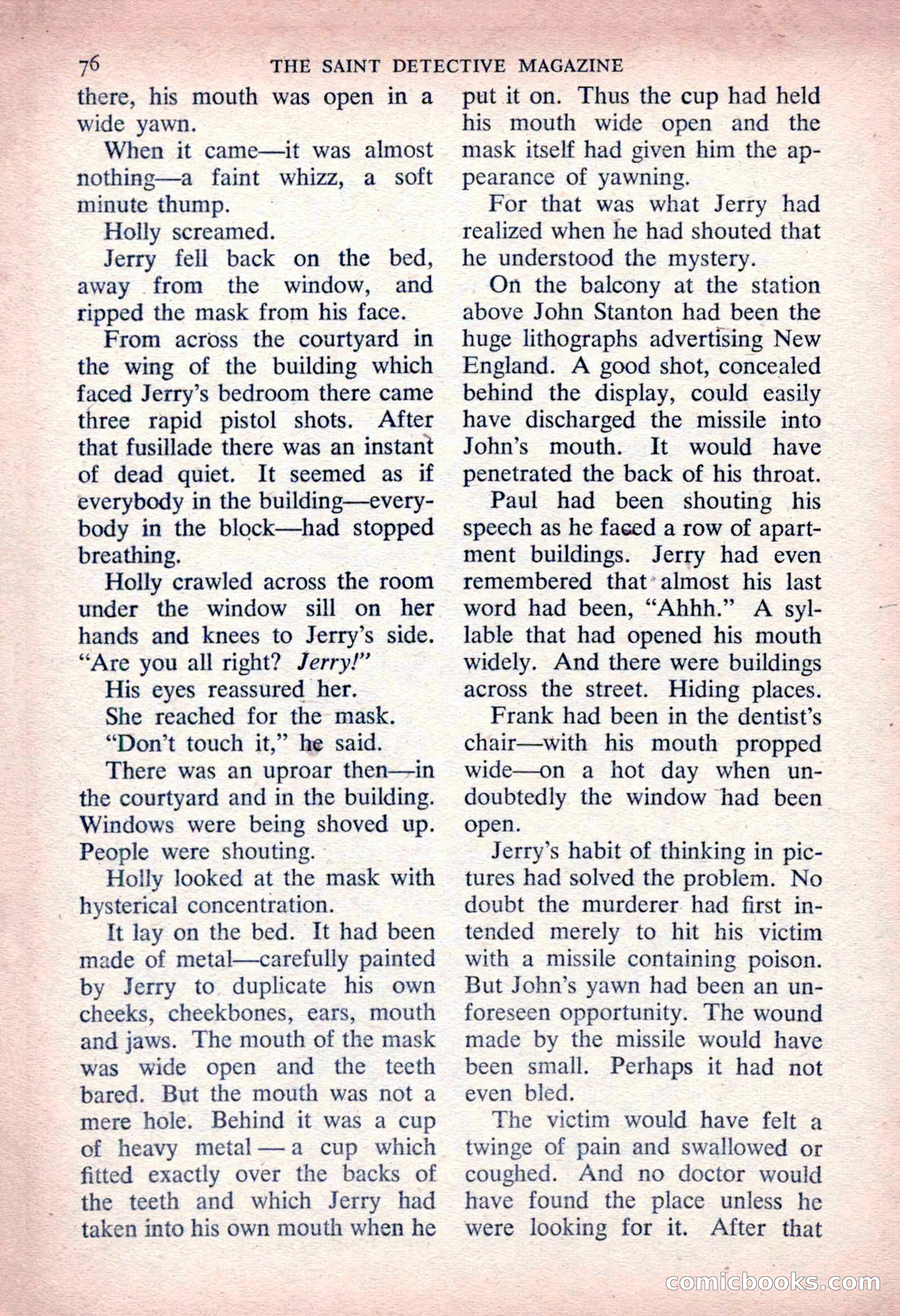 The Saint Detective Magazine — page 78 of 164