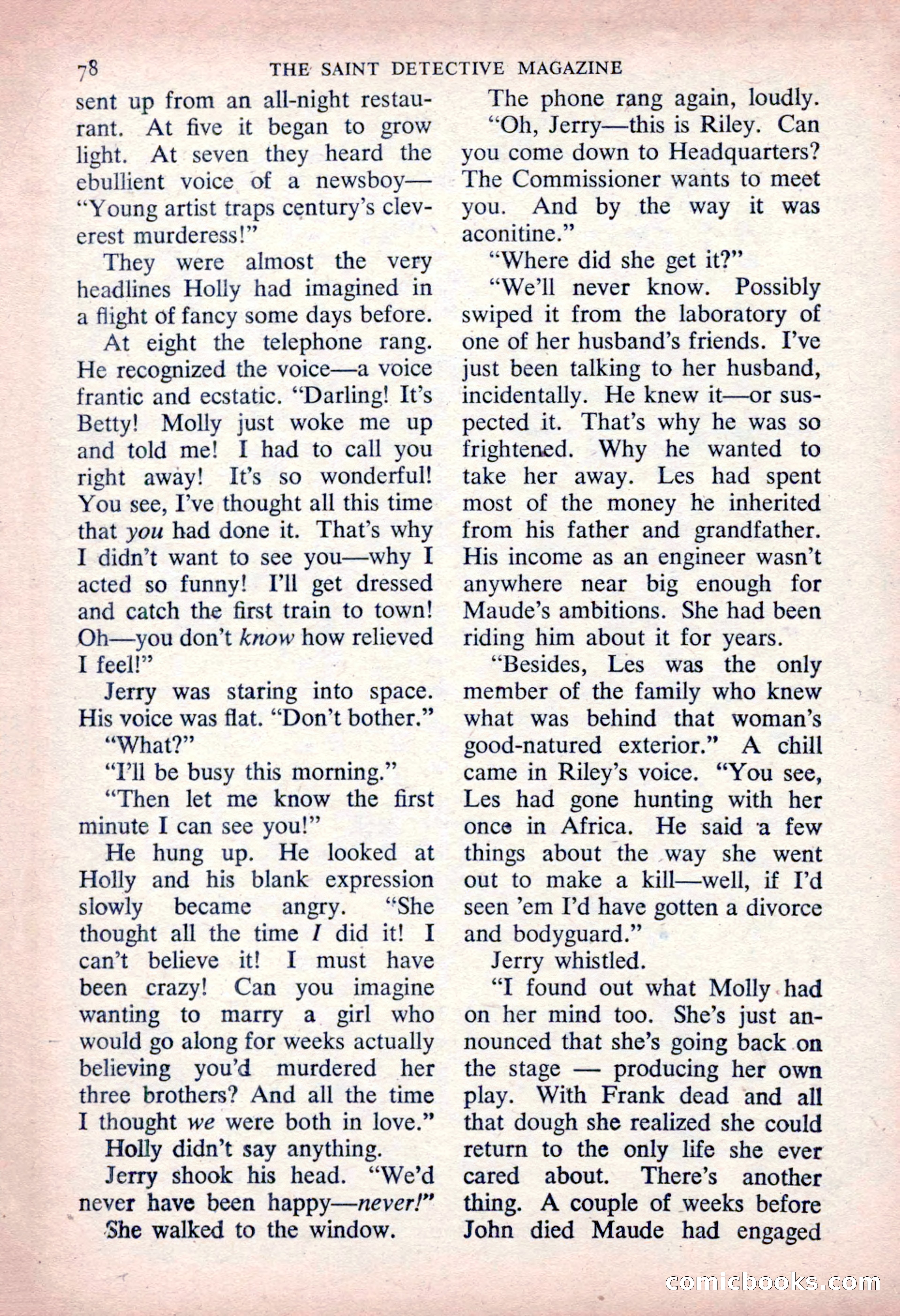 The Saint Detective Magazine — page 80 of 164