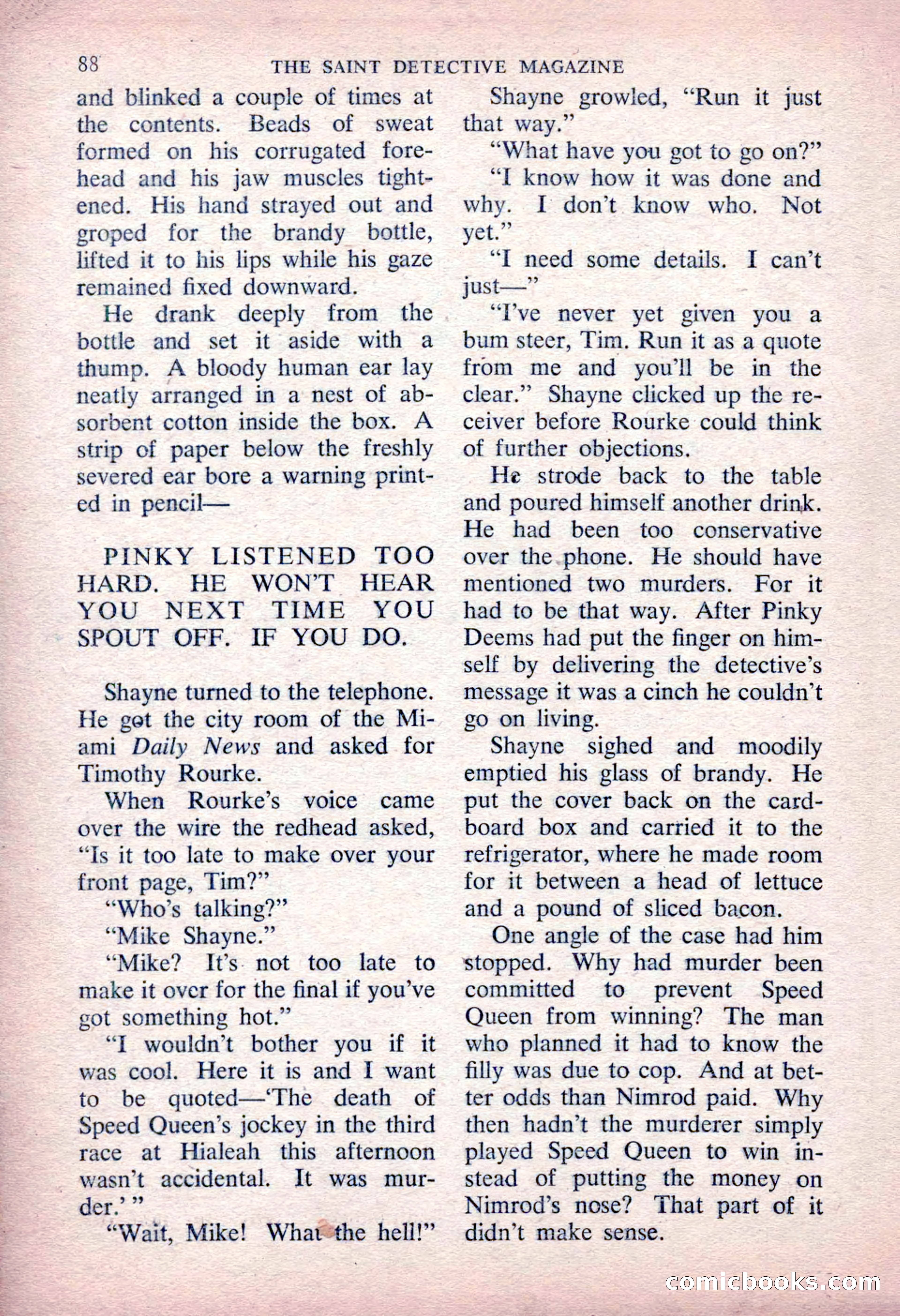 The Saint Detective Magazine — page 90 of 164