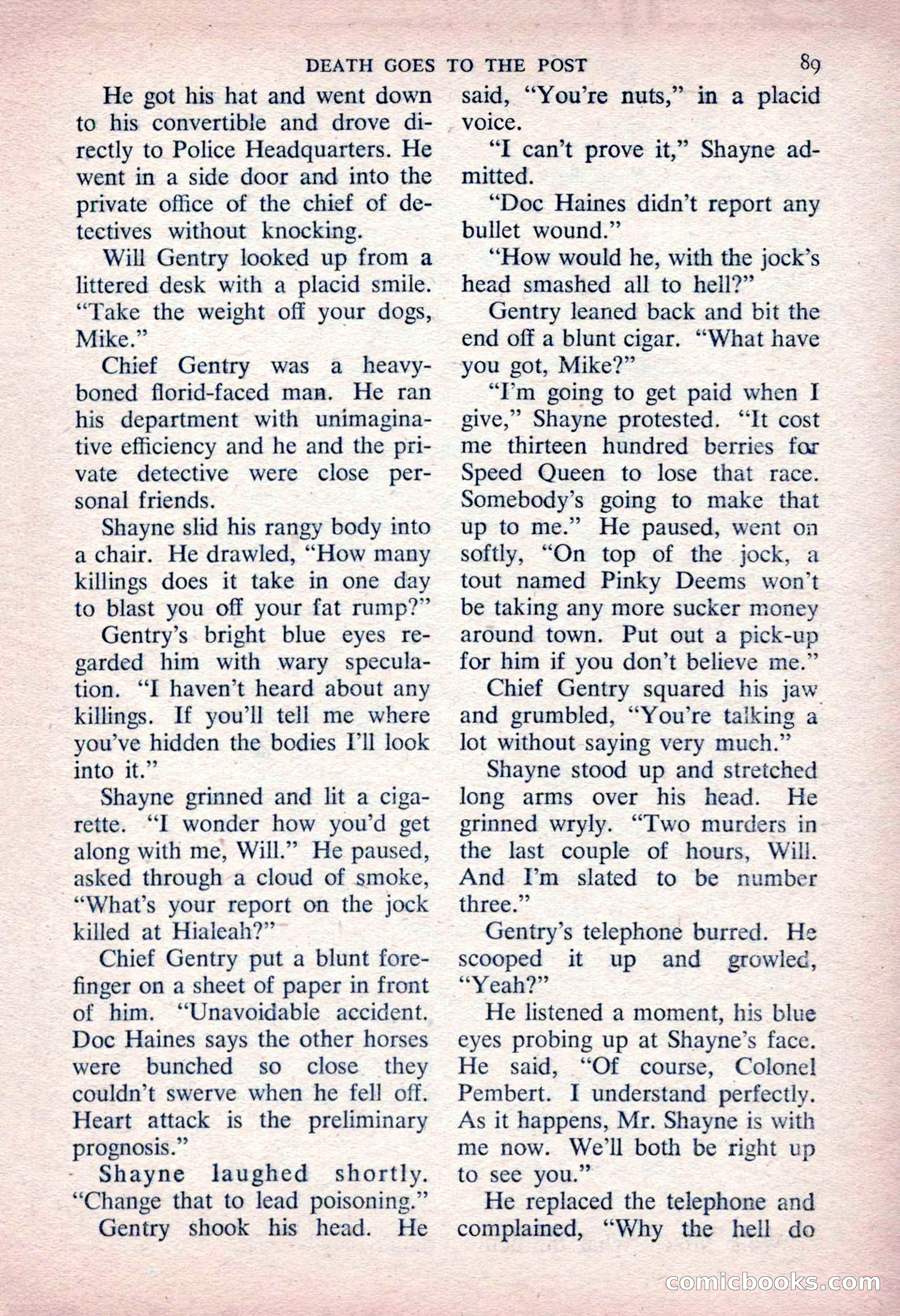 The Saint Detective Magazine — page 91 of 164