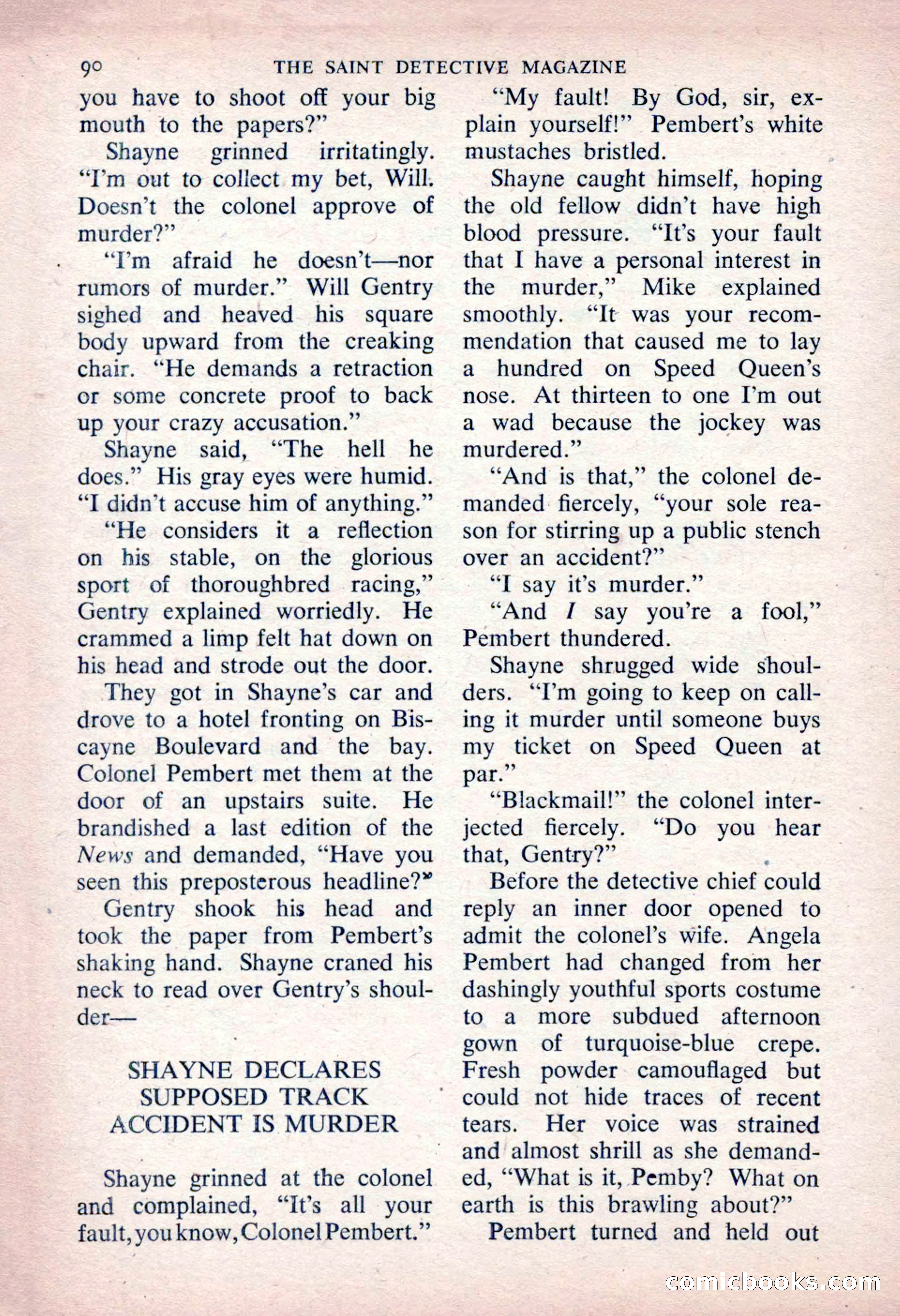 The Saint Detective Magazine — page 92 of 164