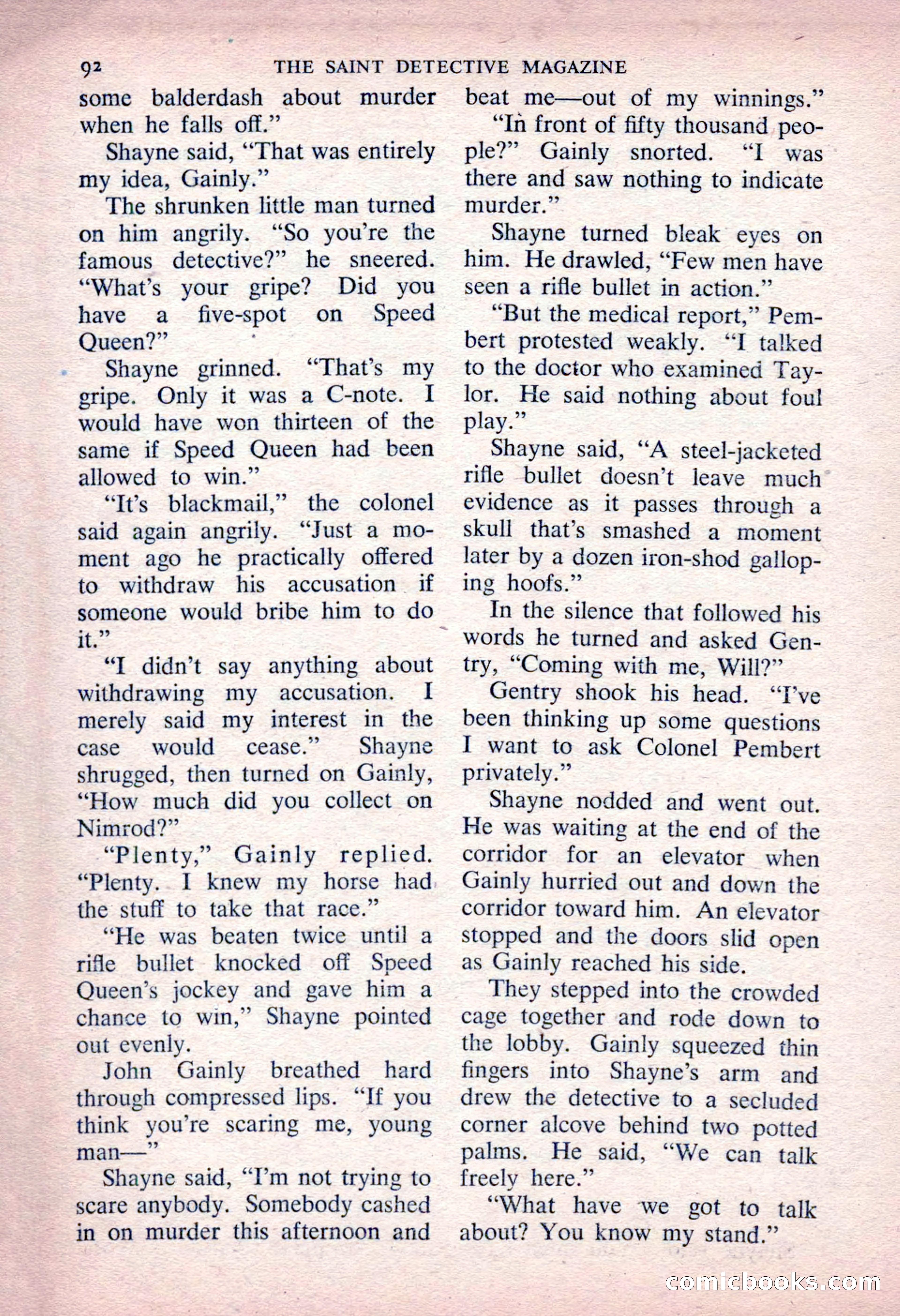 The Saint Detective Magazine — page 94 of 164