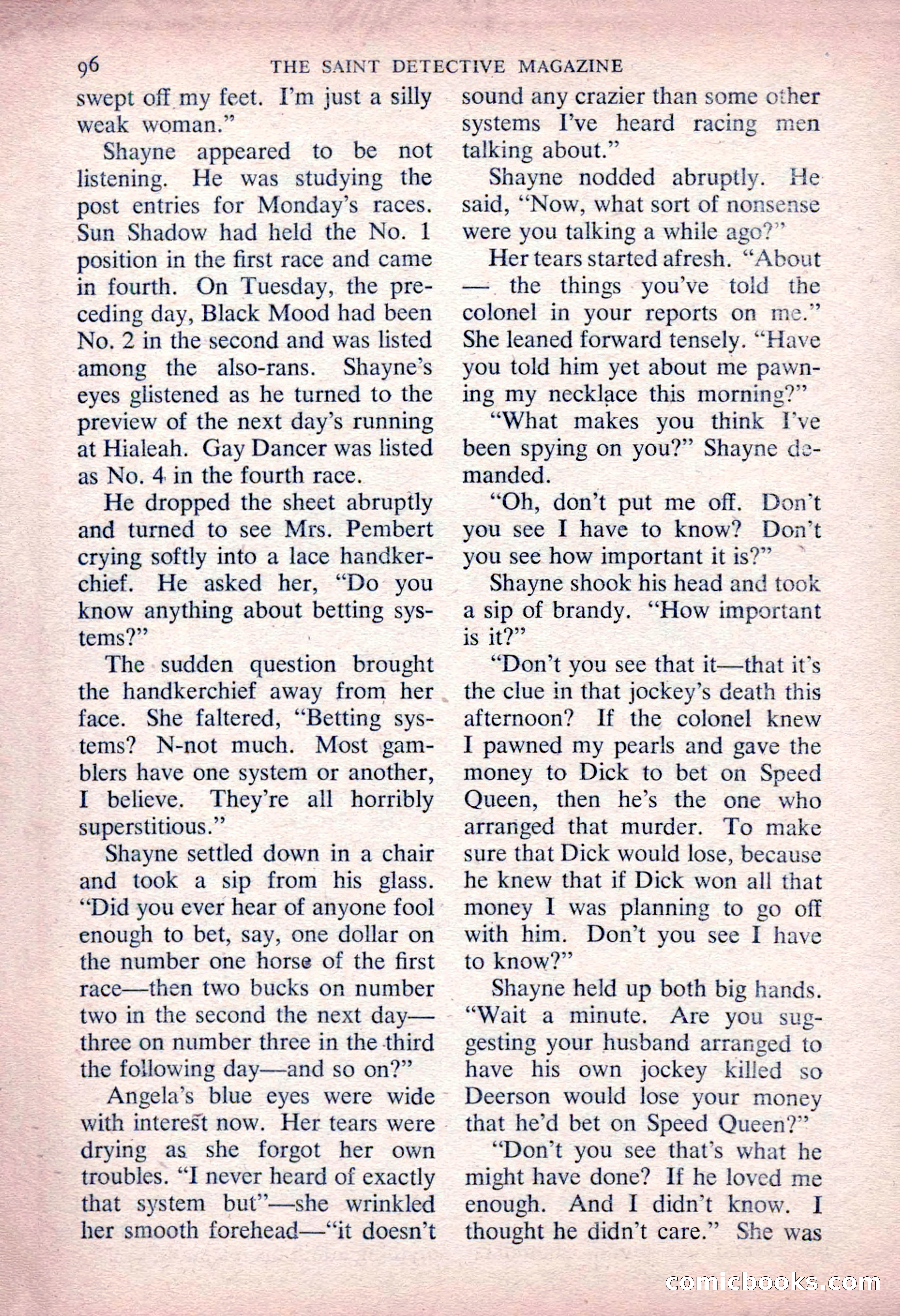The Saint Detective Magazine — page 98 of 164