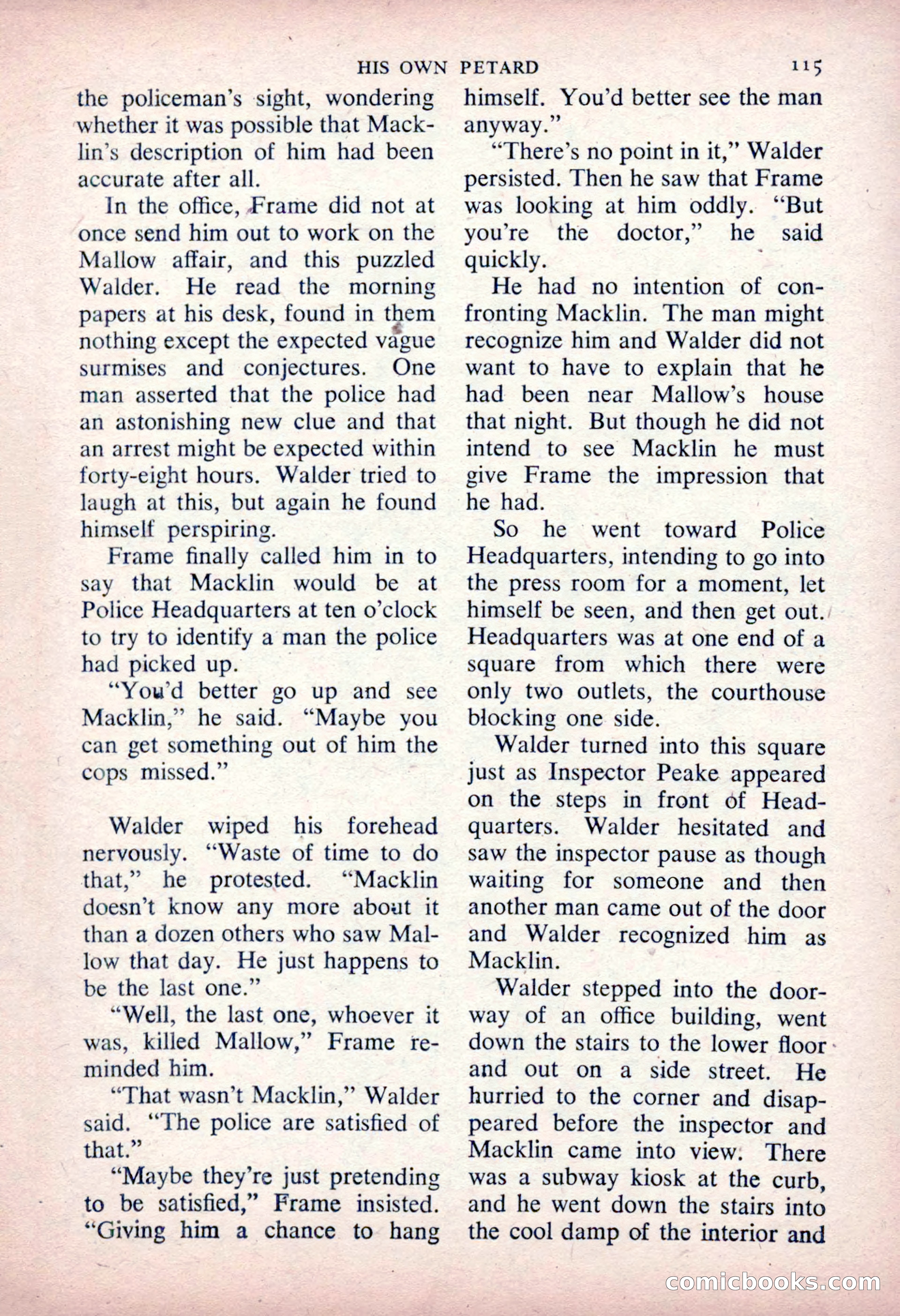 The Saint Detective Magazine — page 117 of 164