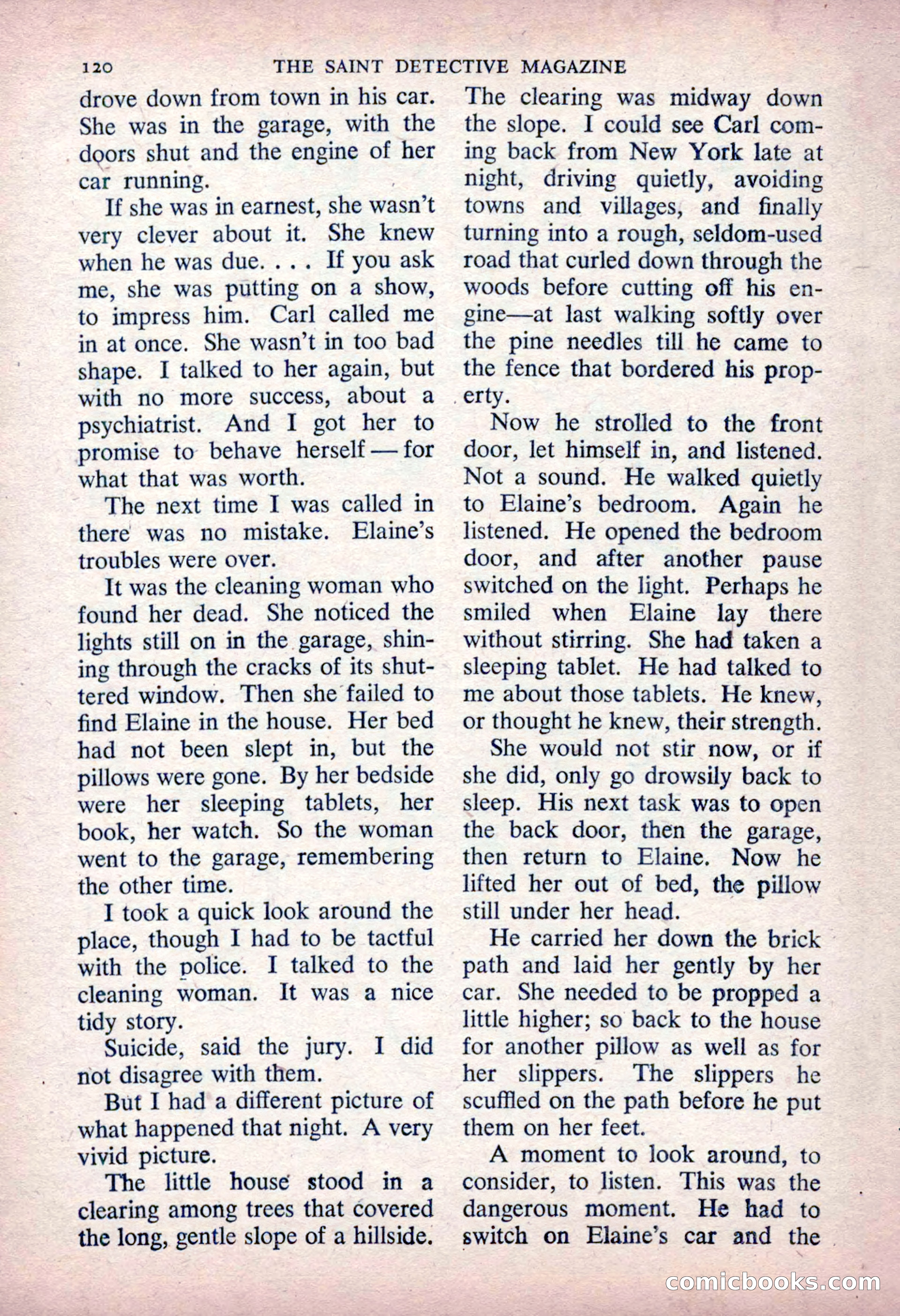 The Saint Detective Magazine — page 122 of 164