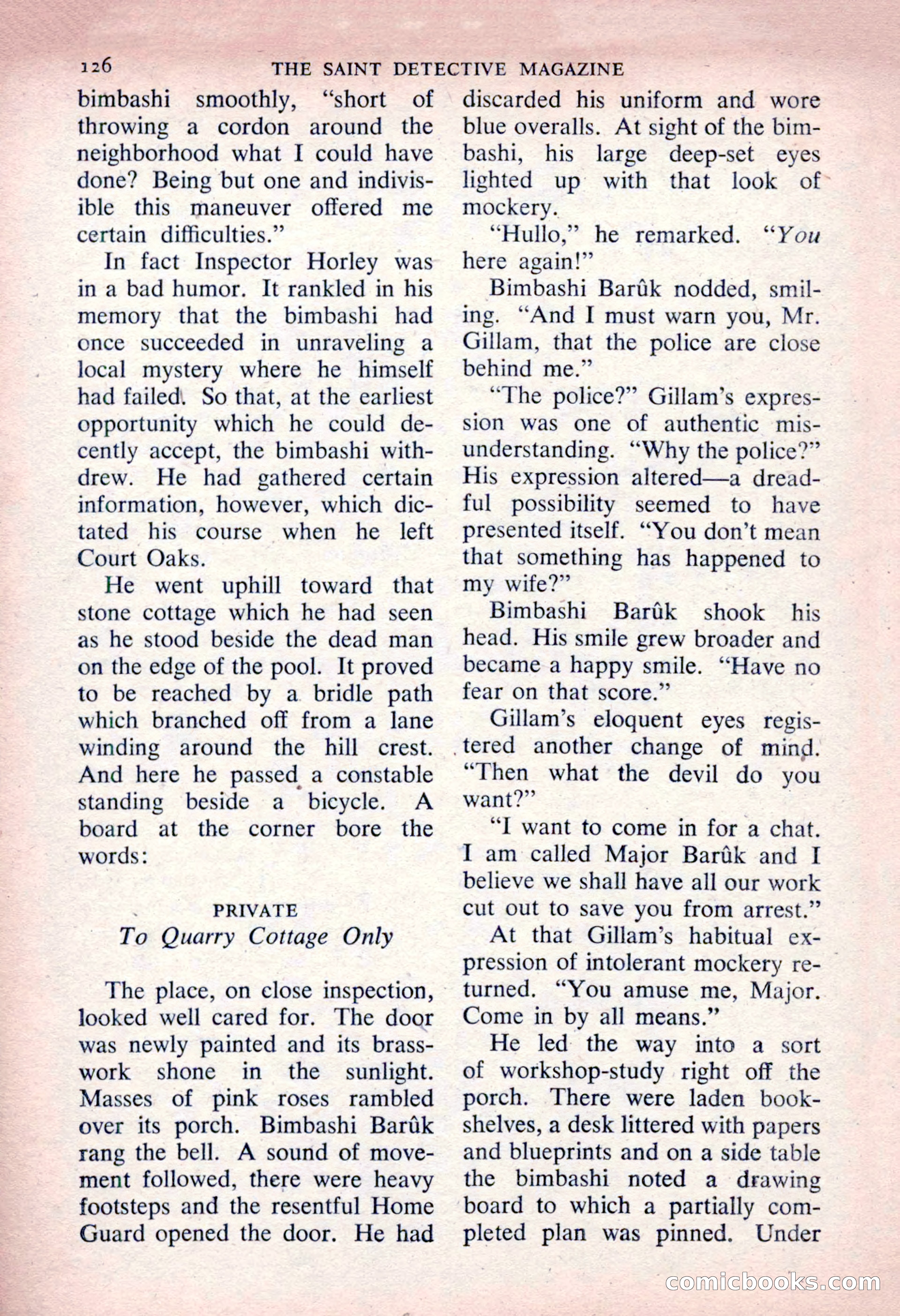The Saint Detective Magazine — page 128 of 164