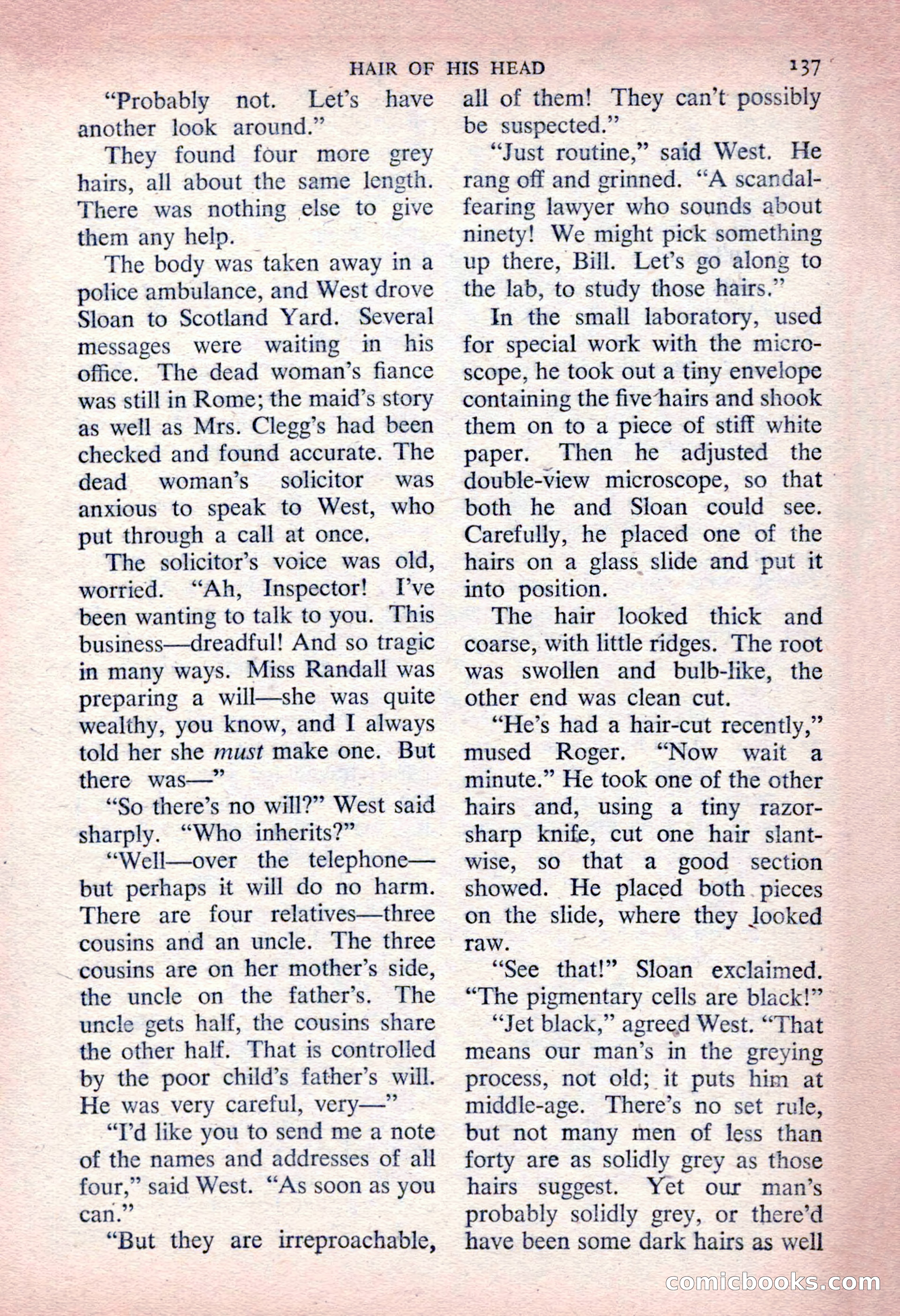 The Saint Detective Magazine — page 139 of 164