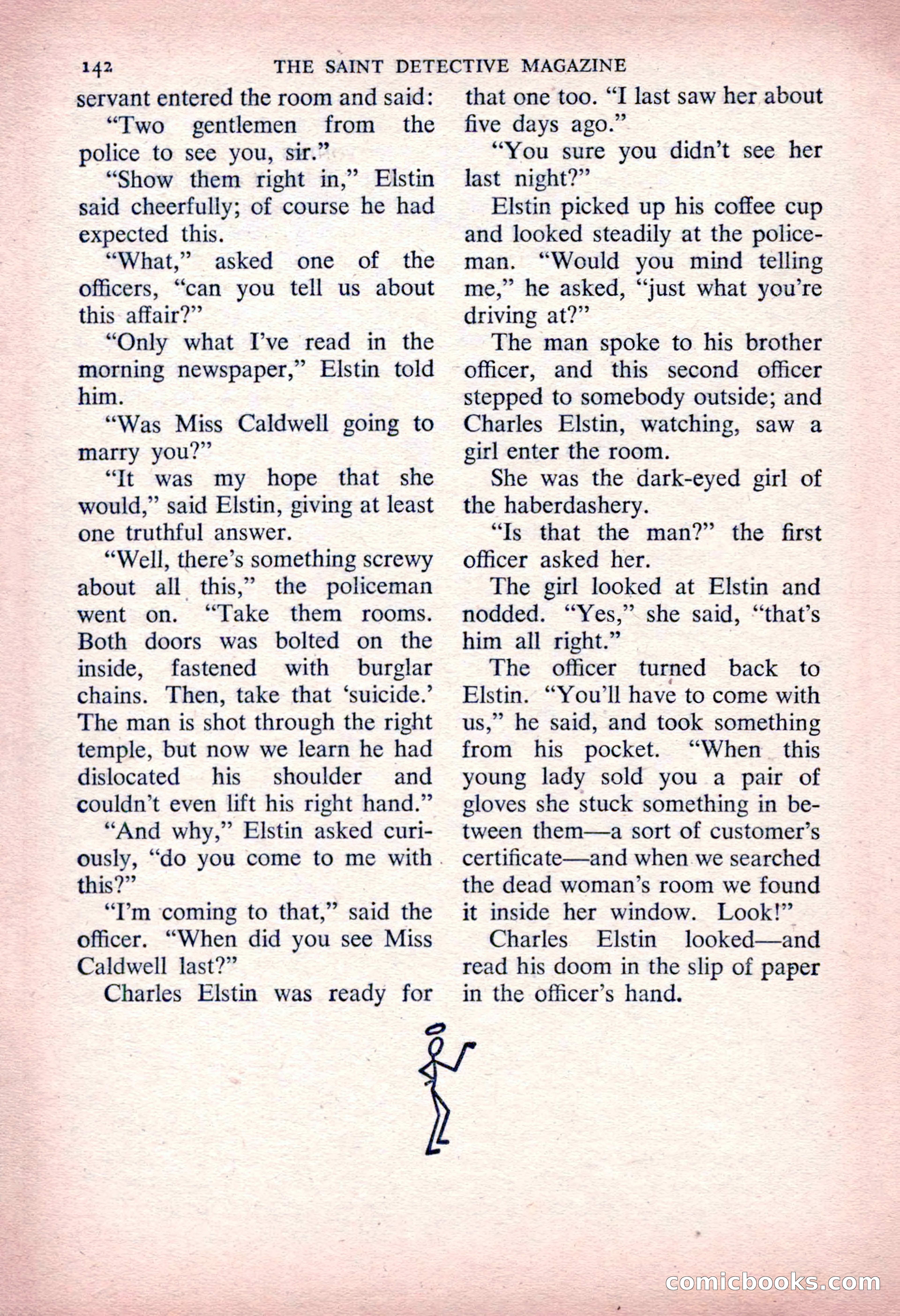 The Saint Detective Magazine — page 144 of 164