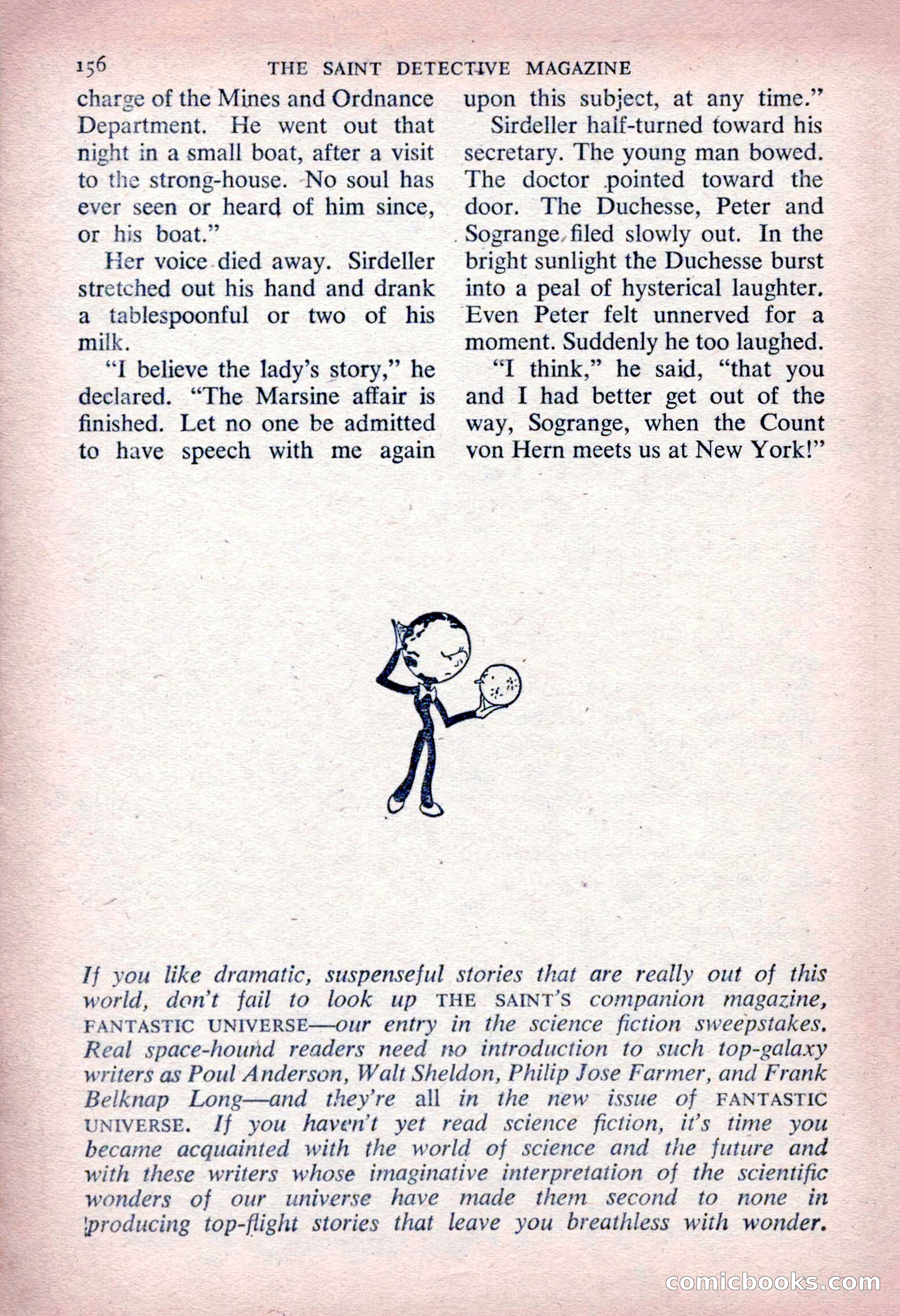 The Saint Detective Magazine — page 158 of 164