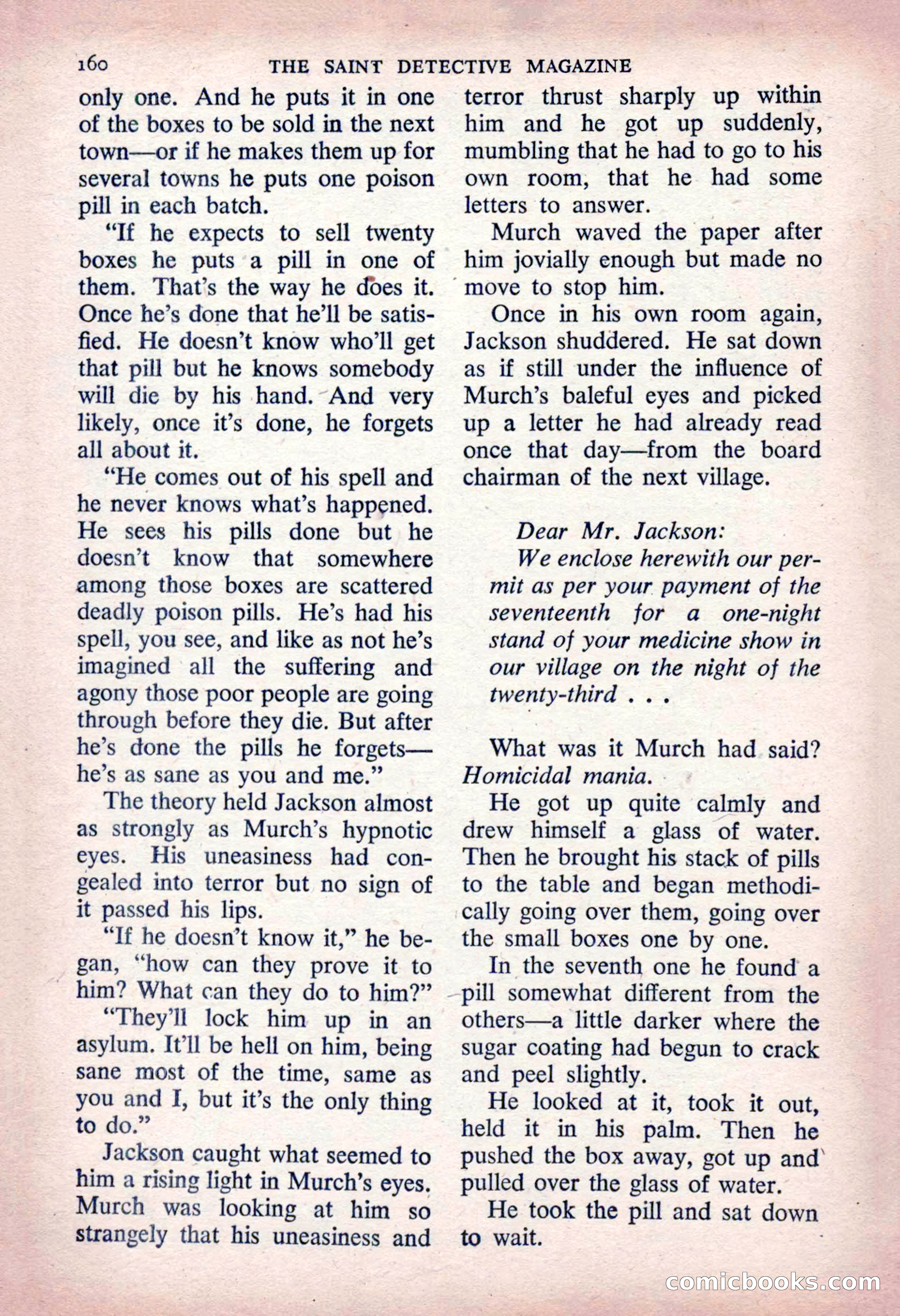 The Saint Detective Magazine — page 162 of 164