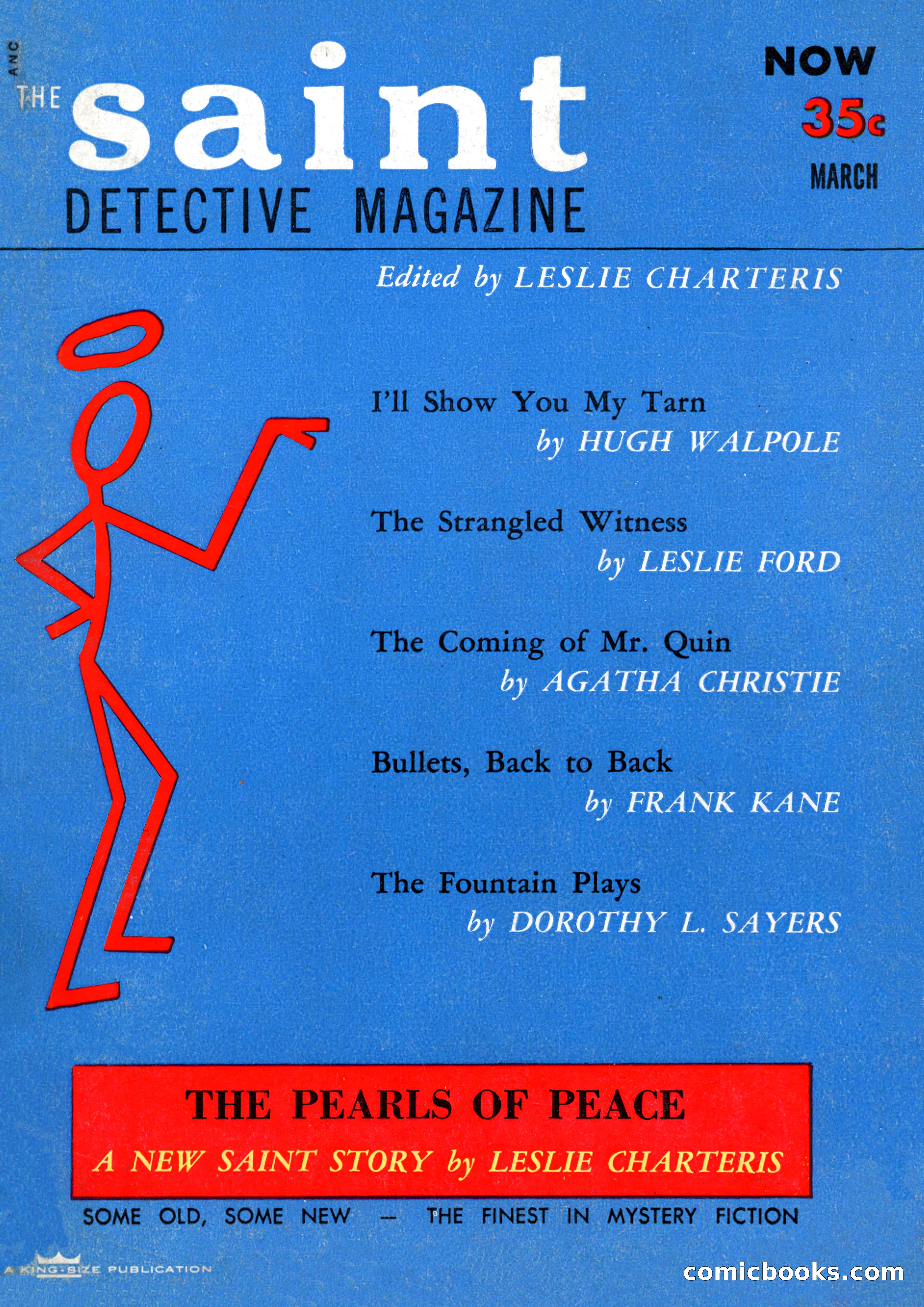 The Saint Detective Magazine, March 1954