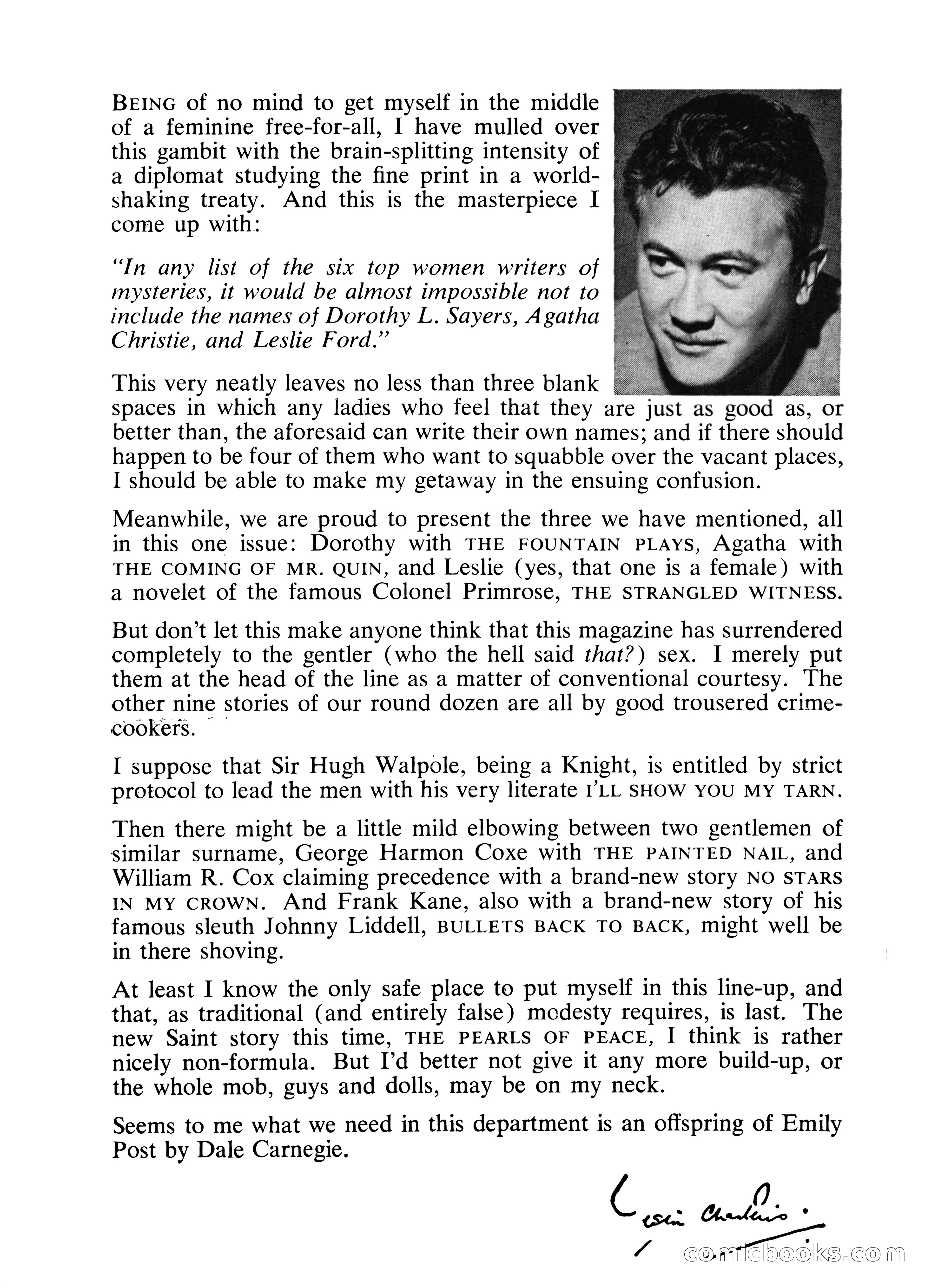 The Saint Detective Magazine, March 1954 — page 2 of 164