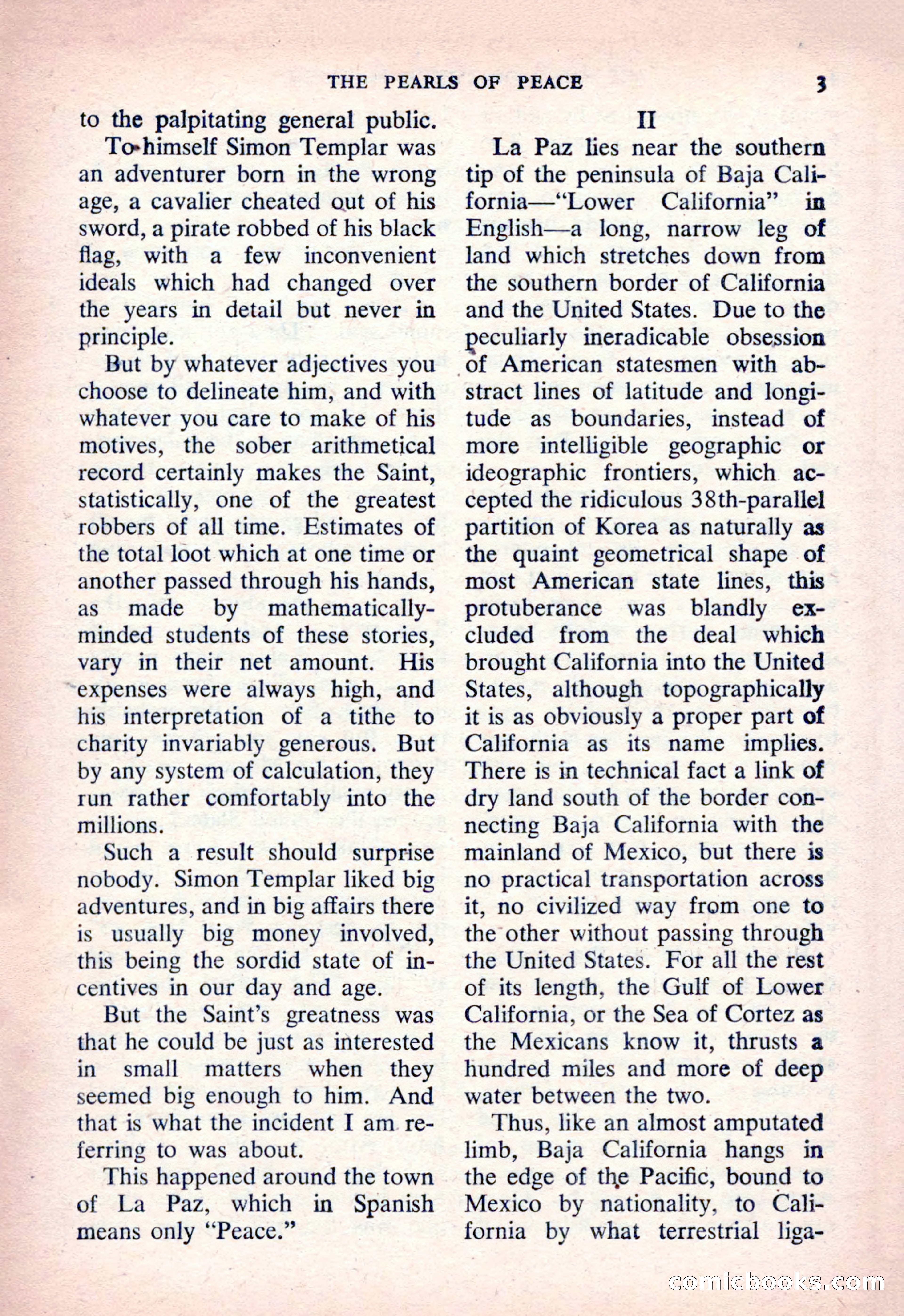 The Saint Detective Magazine, March 1954 — page 5 of 164