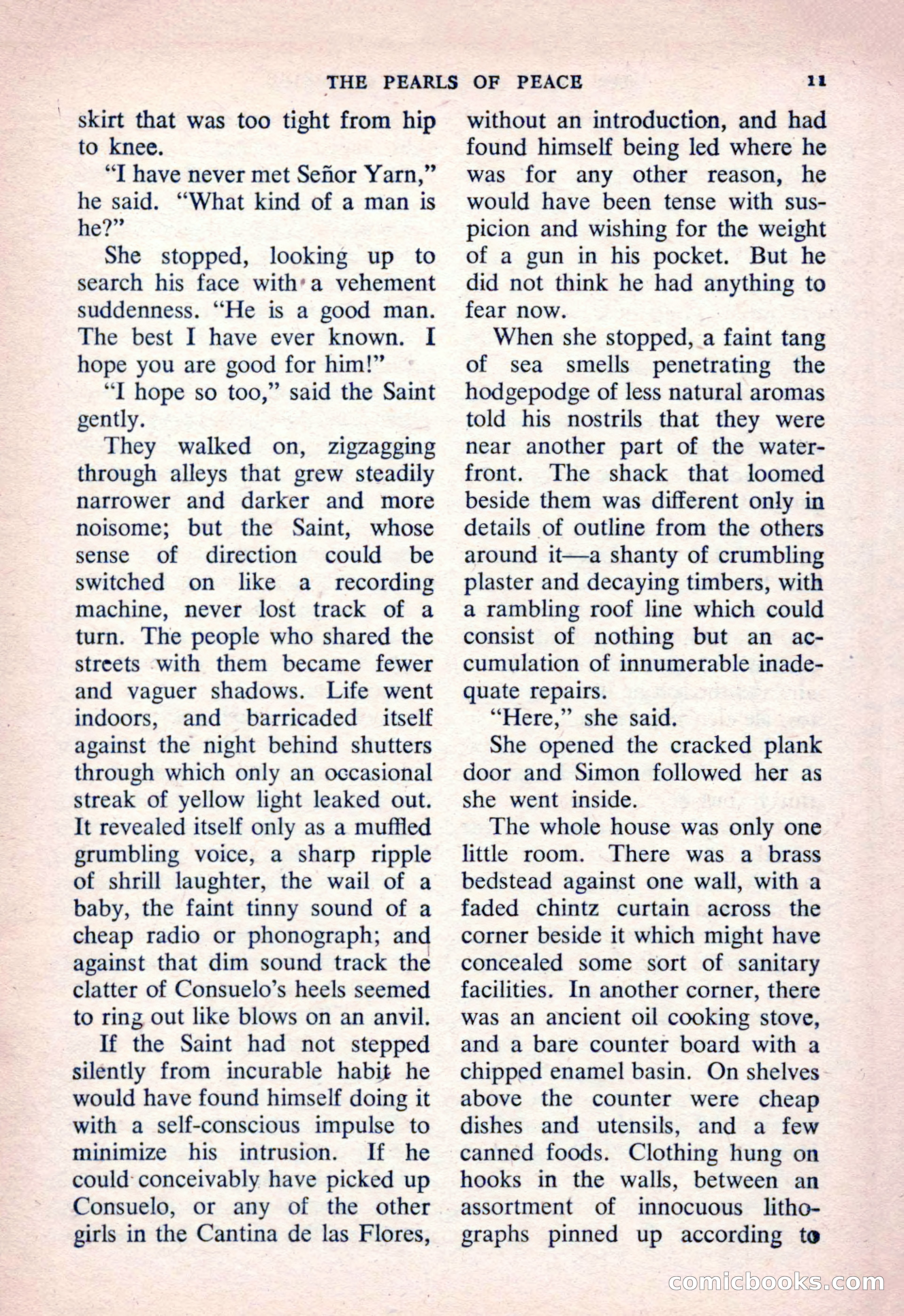 The Saint Detective Magazine, March 1954 — page 13 of 164