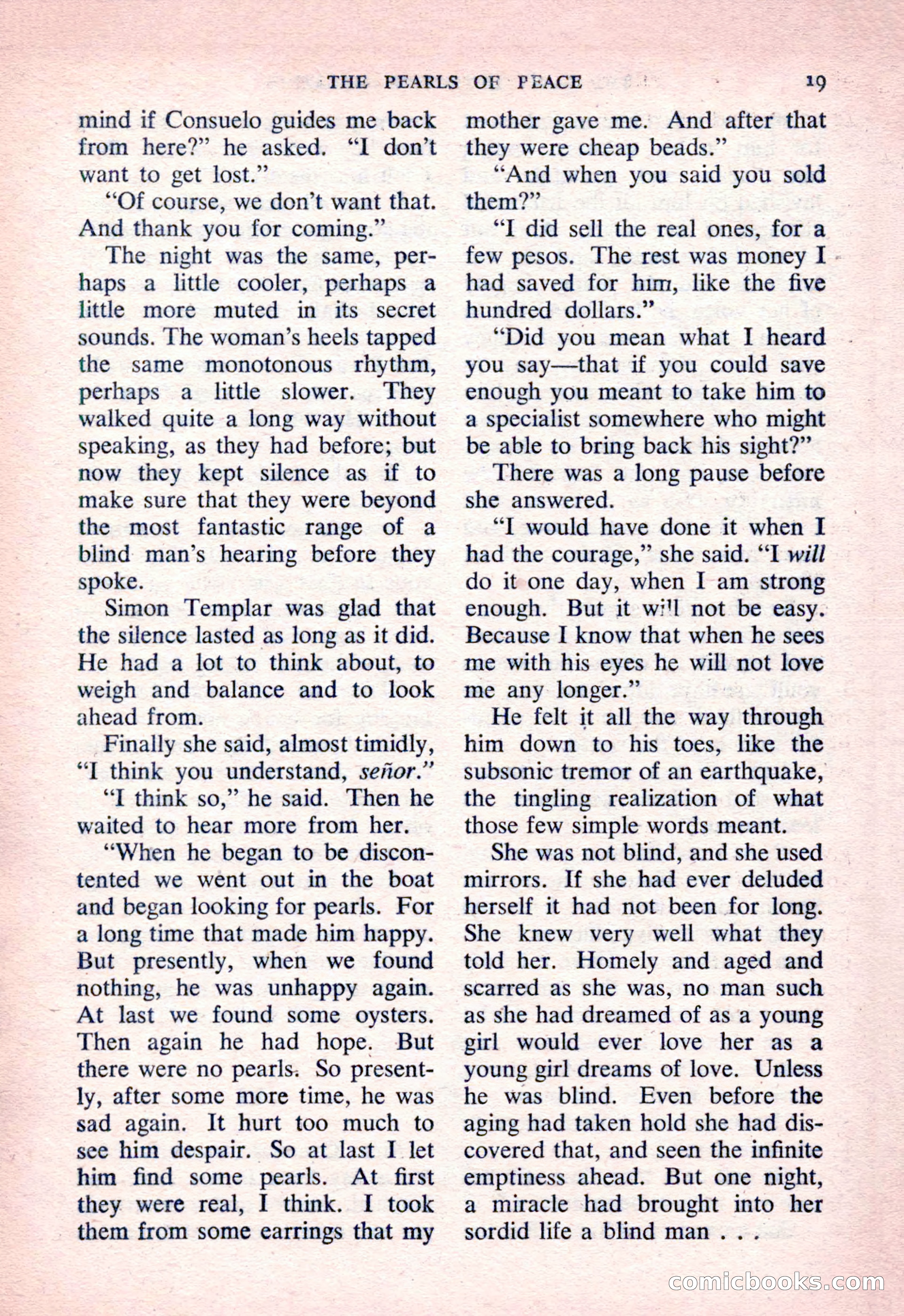 The Saint Detective Magazine, March 1954 — page 21 of 164