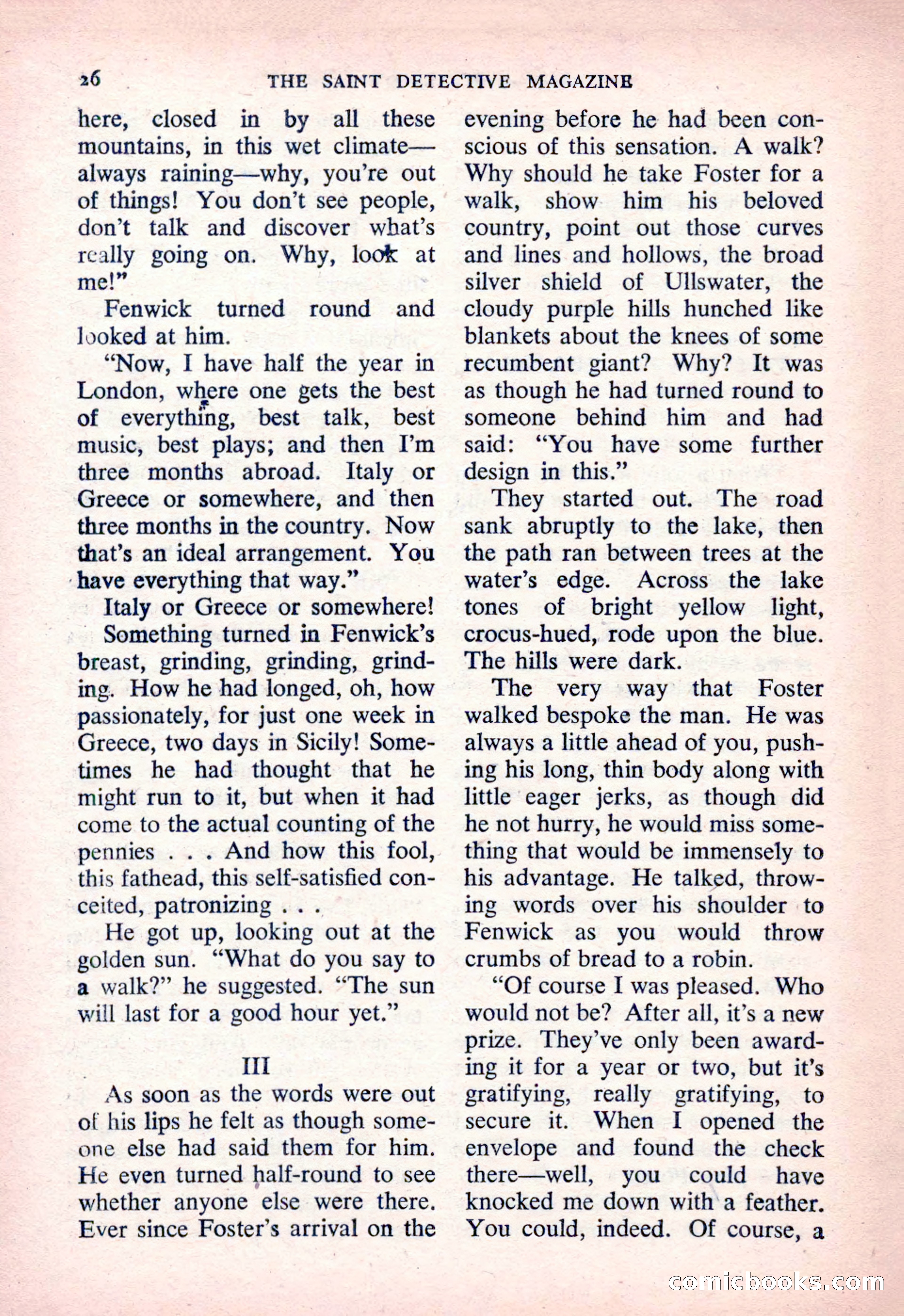 The Saint Detective Magazine, March 1954 — page 28 of 164