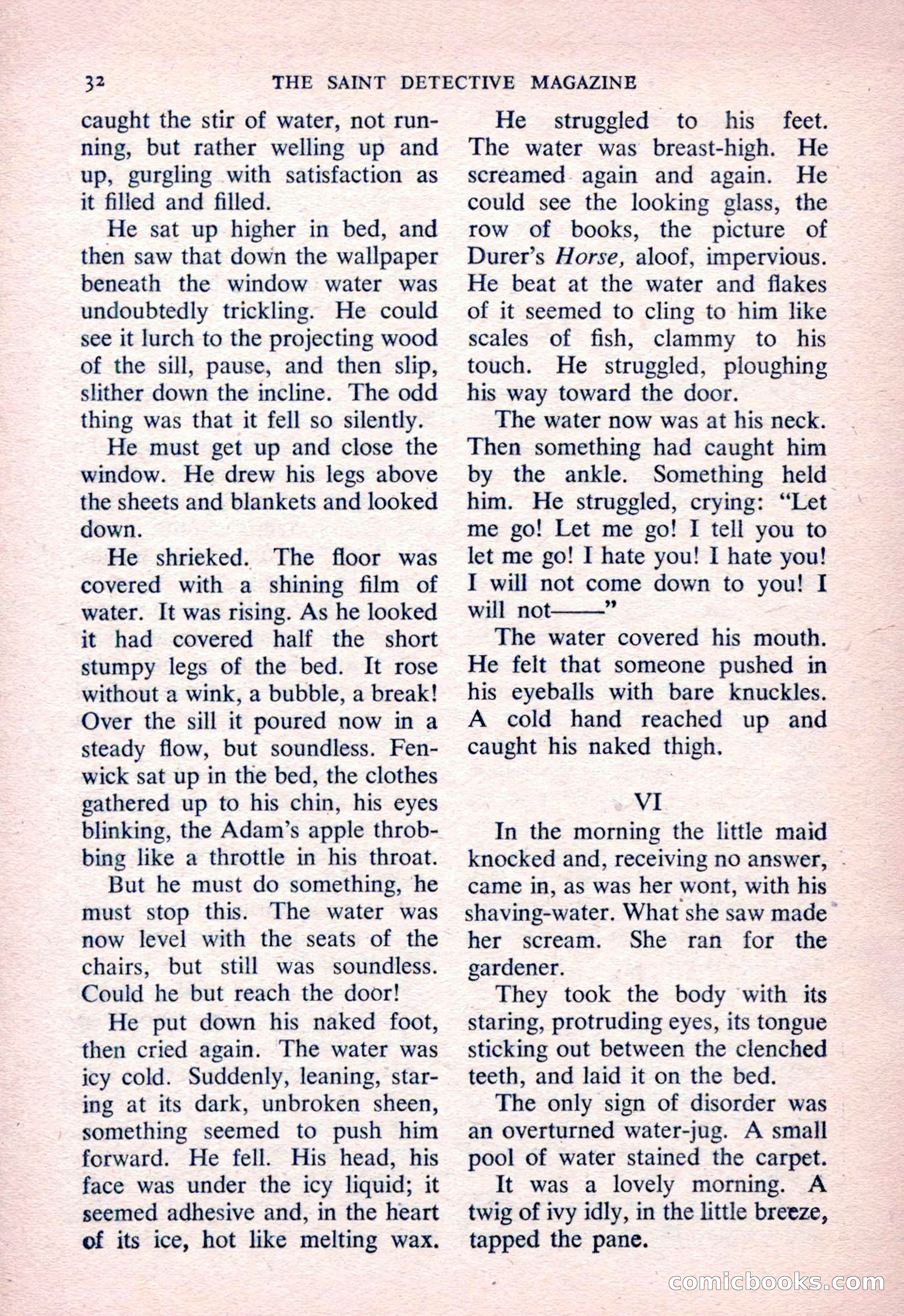 The Saint Detective Magazine, March 1954 — page 34 of 164