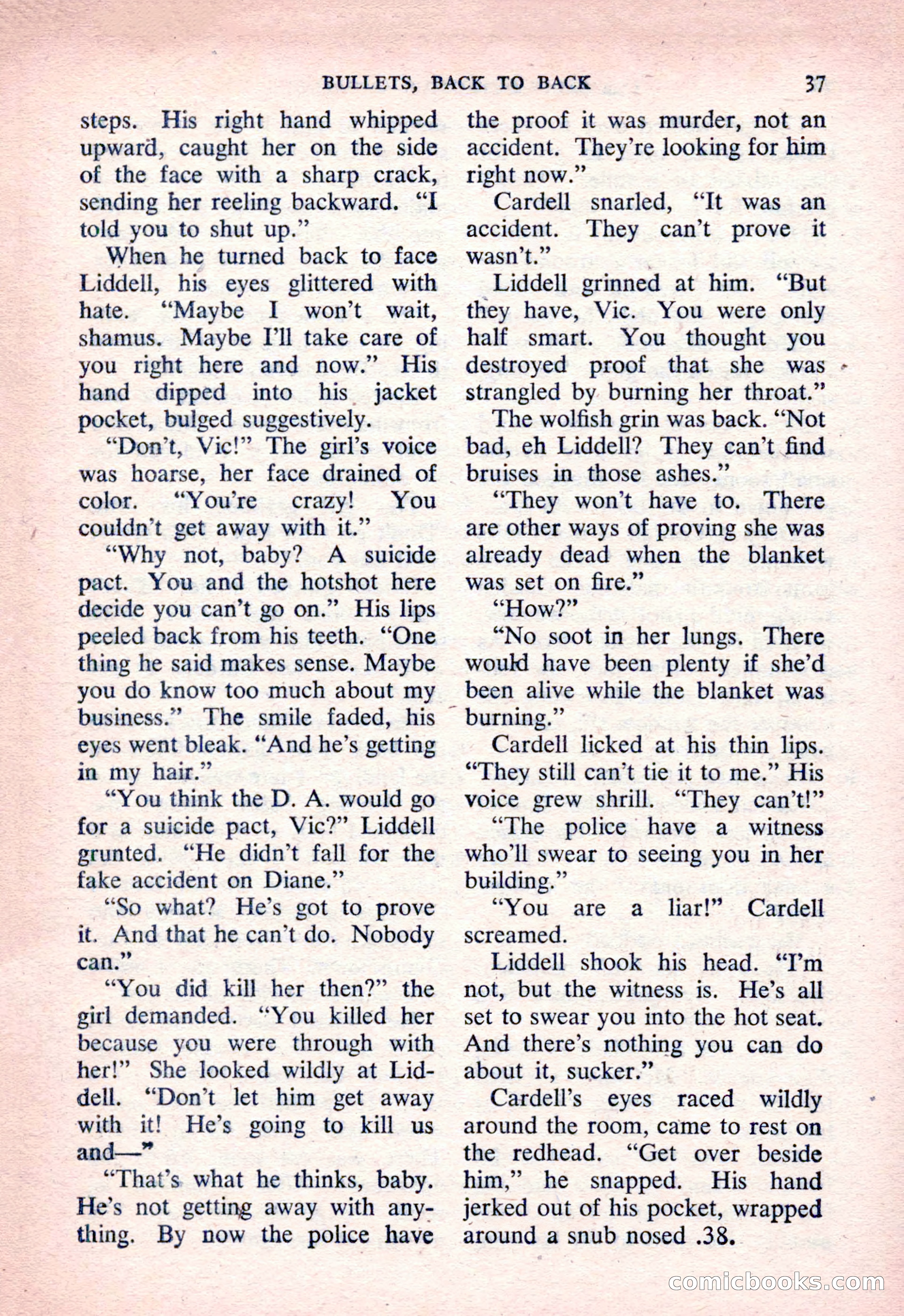 The Saint Detective Magazine, March 1954 — page 39 of 164