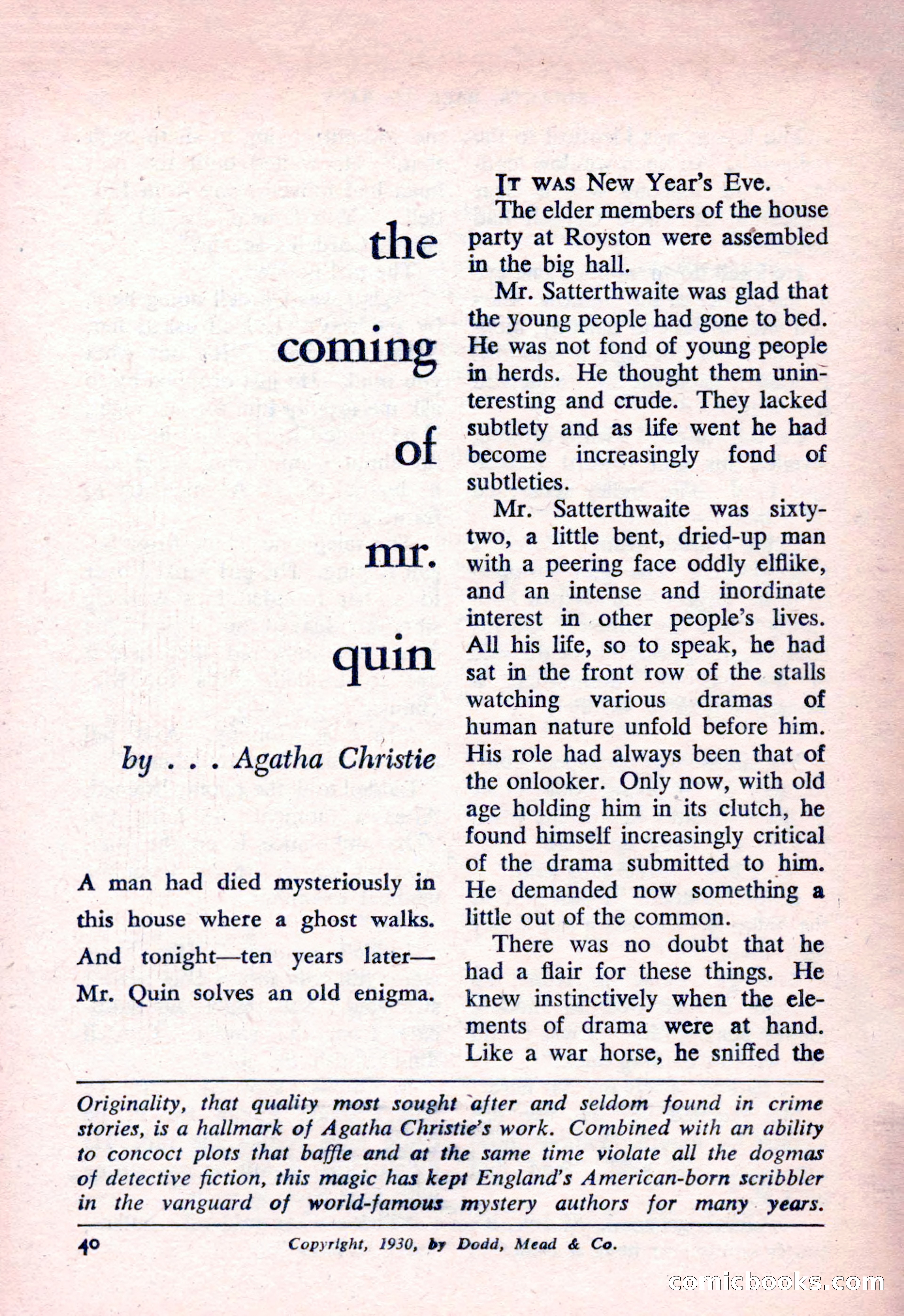 The Saint Detective Magazine, March 1954 — page 42 of 164