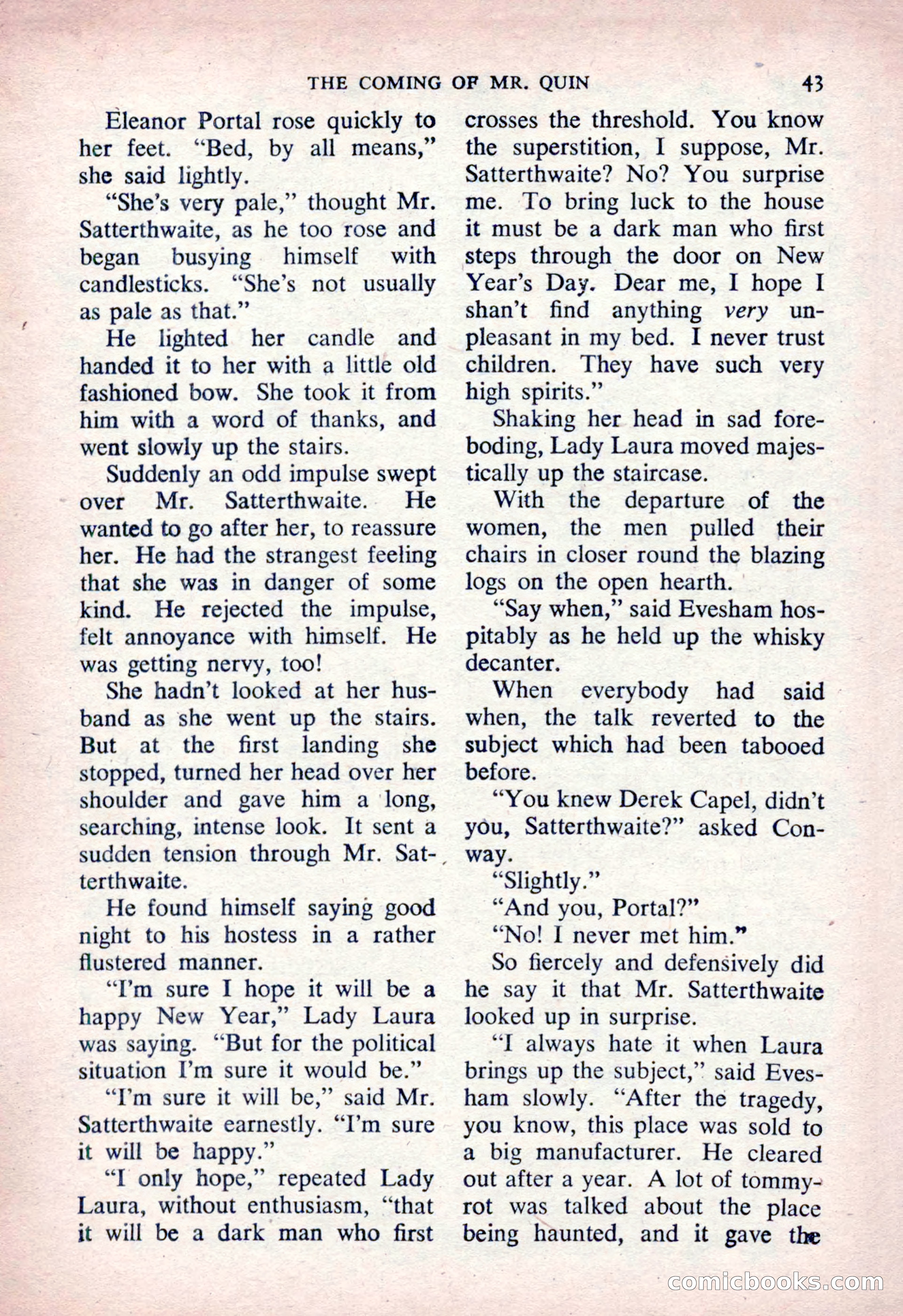 The Saint Detective Magazine, March 1954 — page 45 of 164