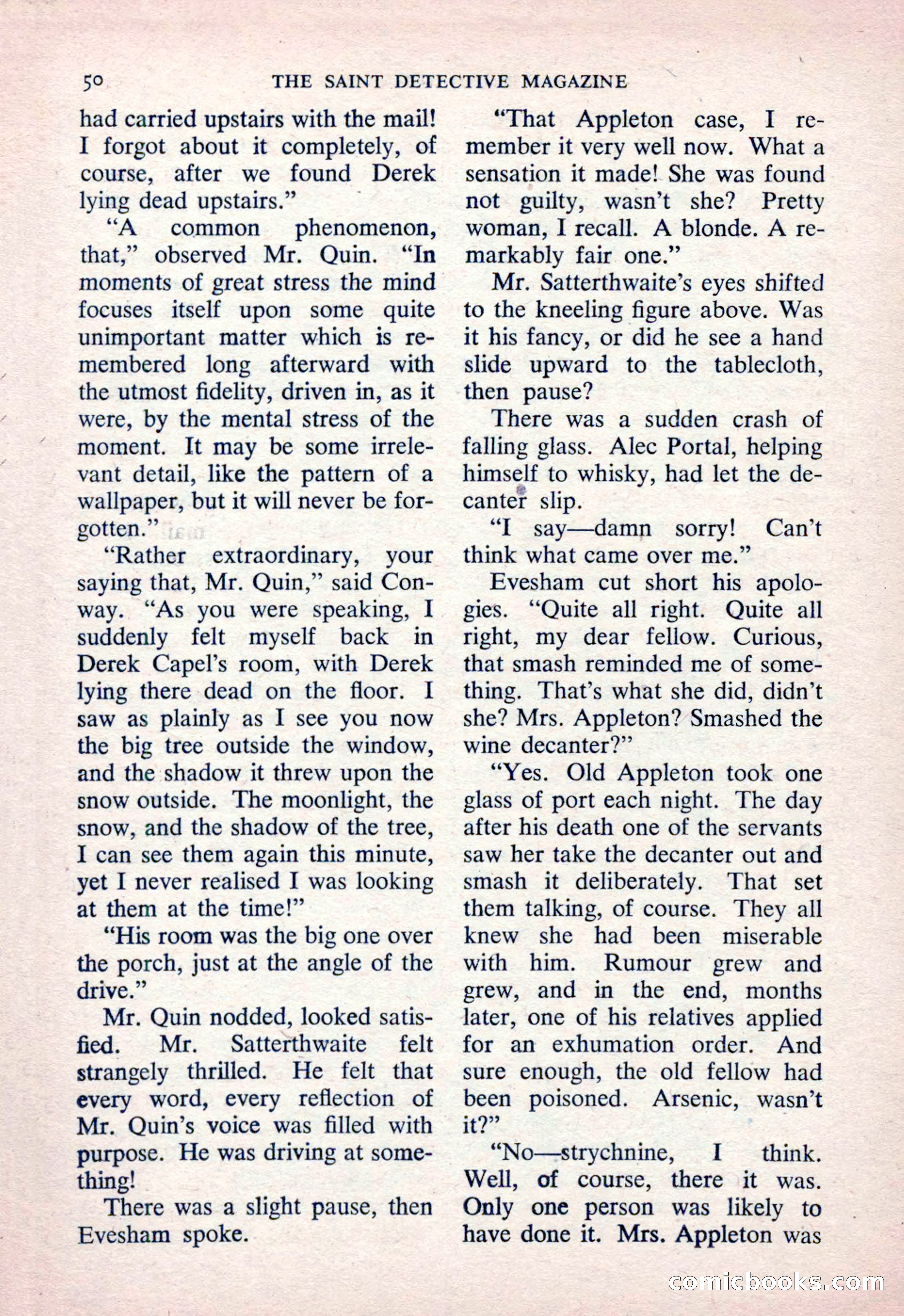 The Saint Detective Magazine, March 1954 — page 52 of 164