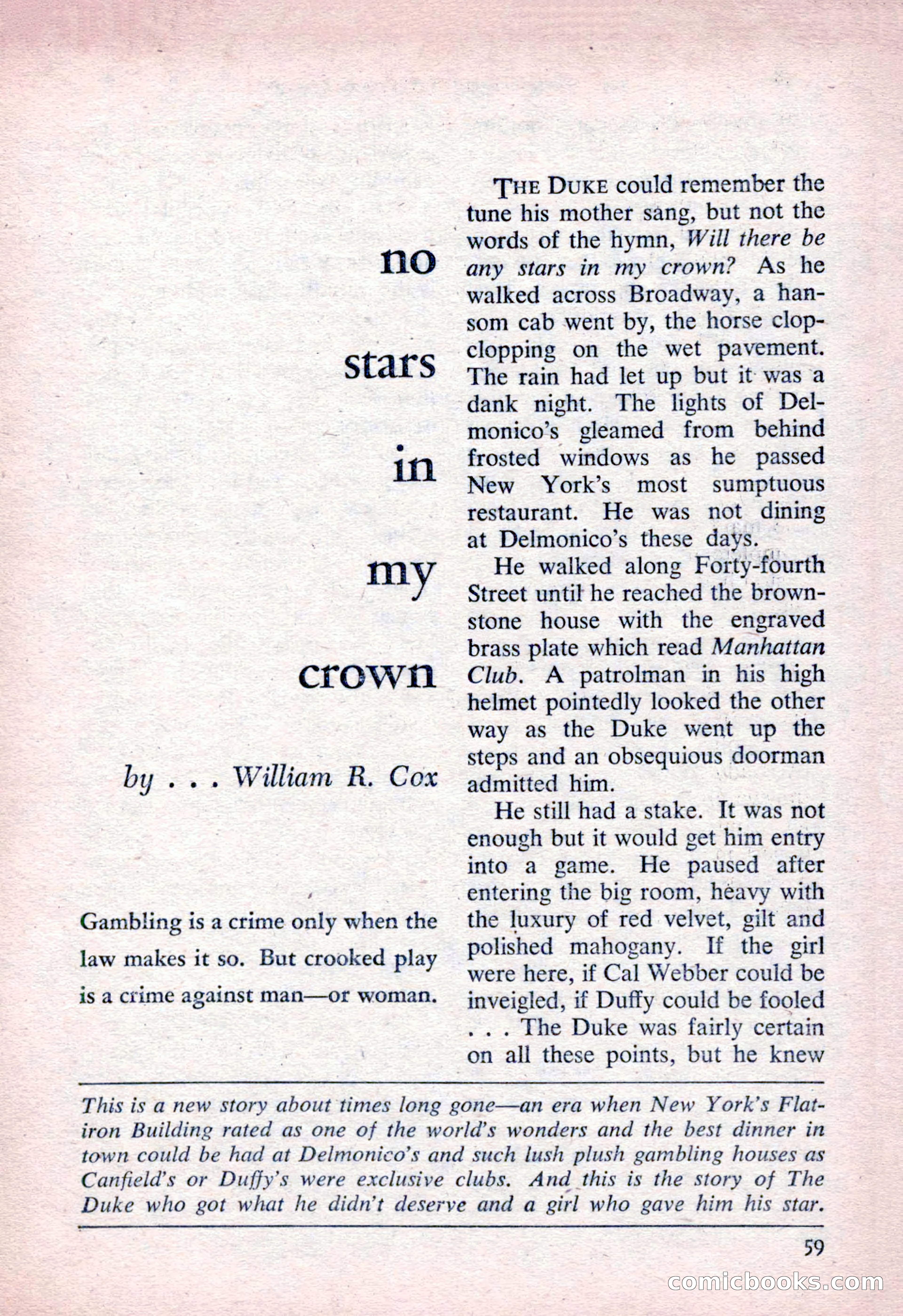 The Saint Detective Magazine, March 1954 — page 61 of 164