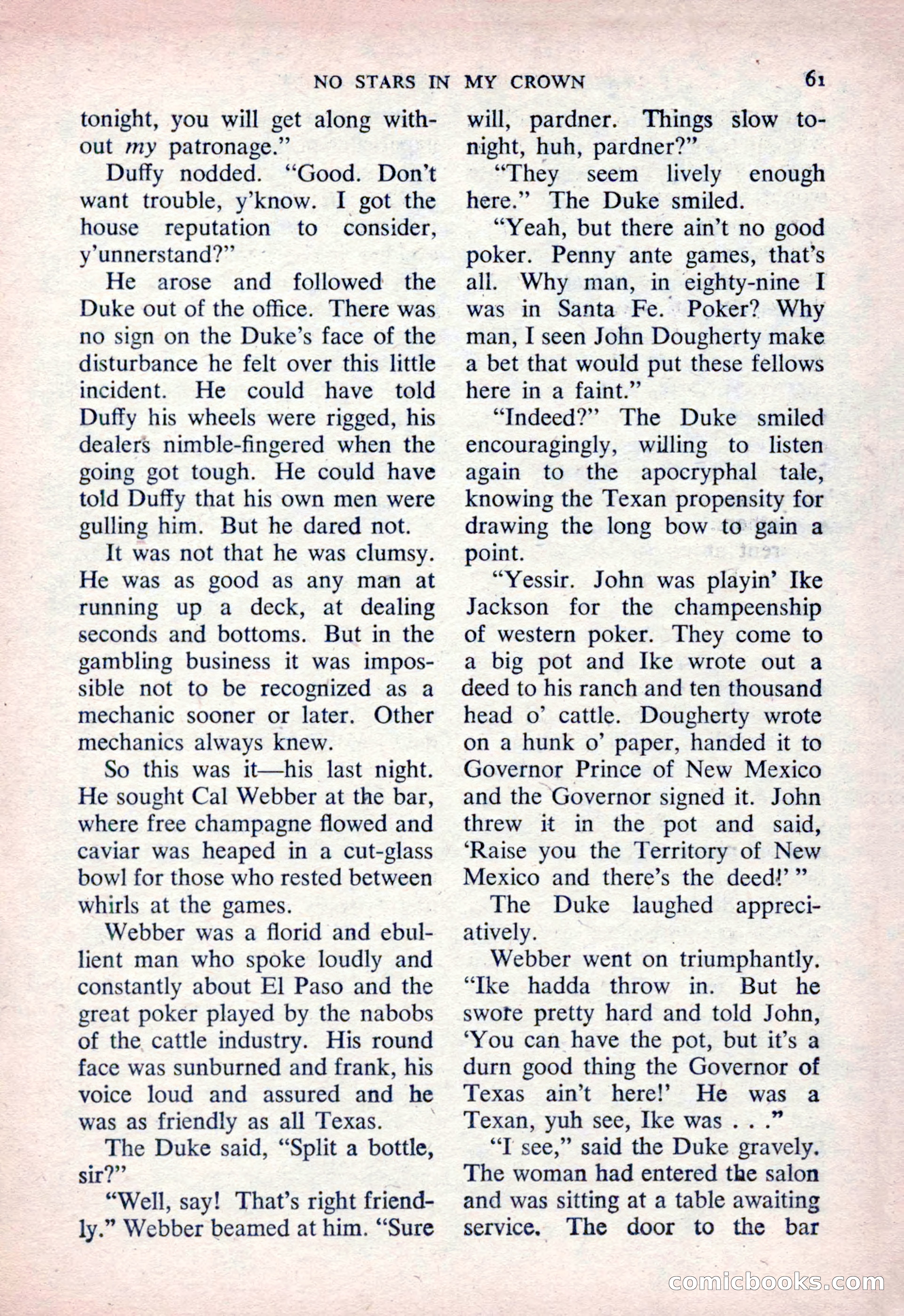 The Saint Detective Magazine, March 1954 — page 63 of 164