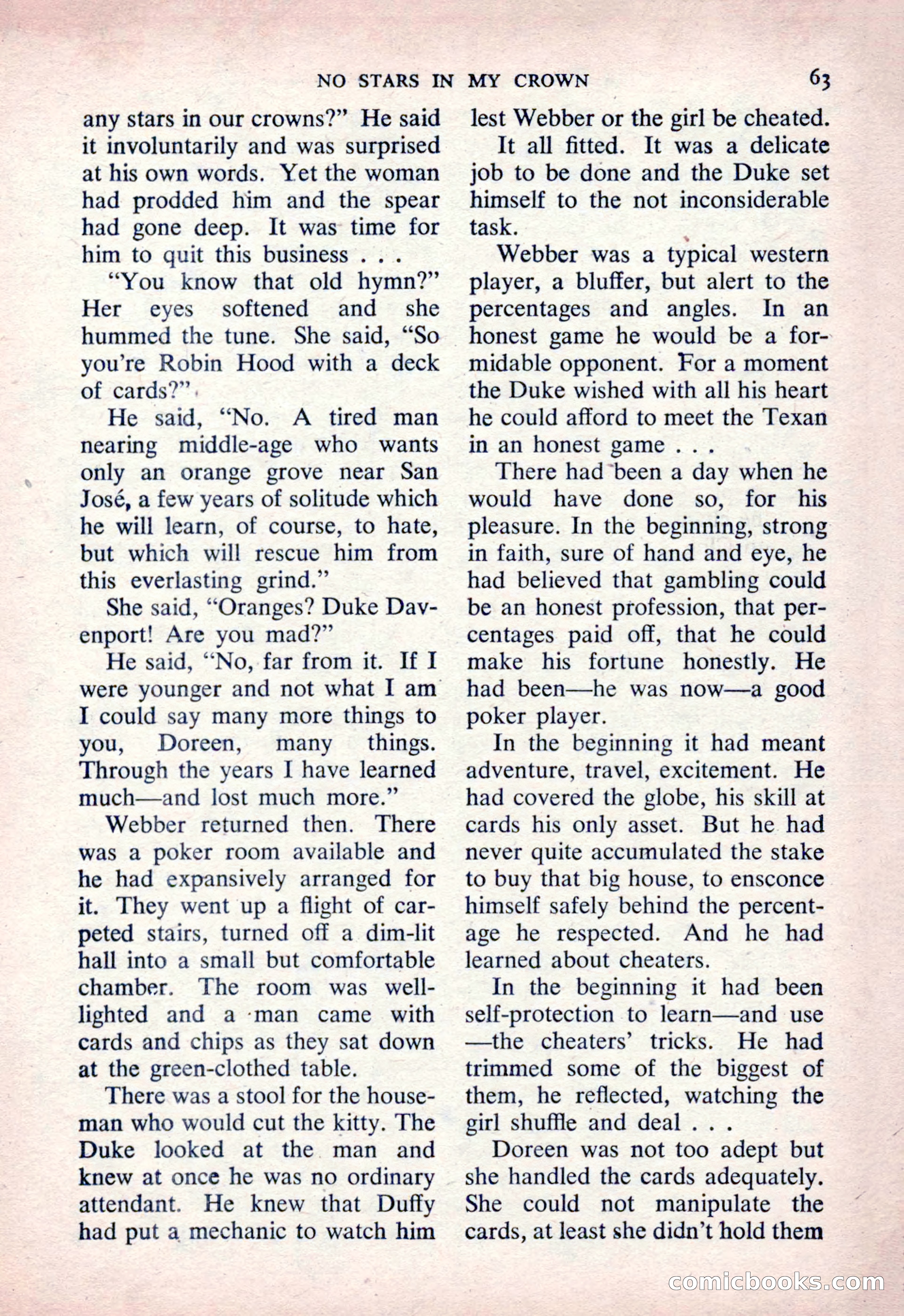 The Saint Detective Magazine, March 1954 — page 65 of 164